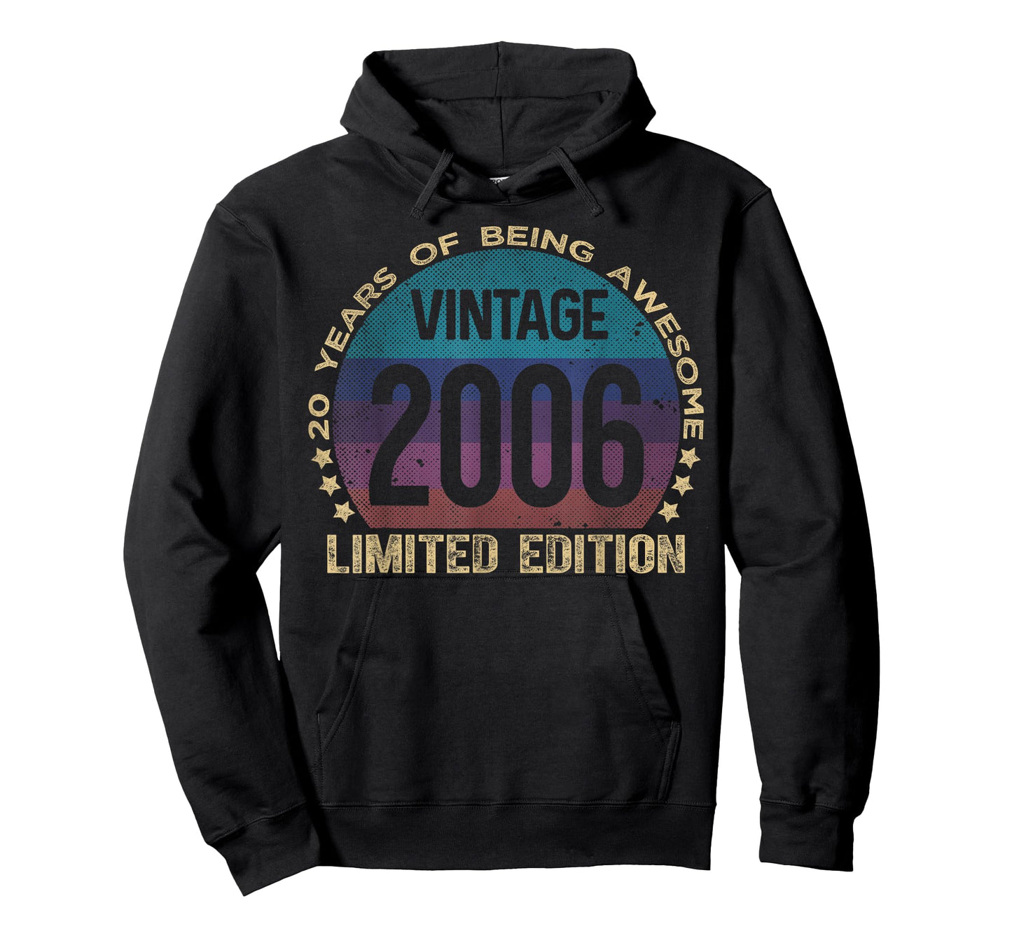 20 Year Old Gifts Vintage 2006 Limited Edition 20th Birthday T-Shirt