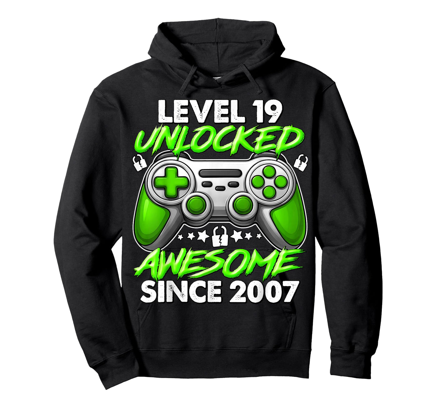 Level 19 Unlocked 19 Year Old Gifts Boys 19th Birthday Boy T-Shirt