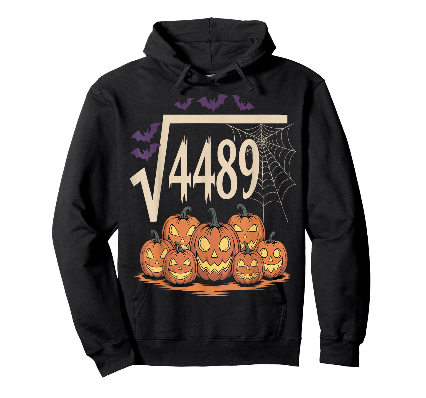 Square Root 4489 Slang Math Teacher Six Seven 6 7 Halloween T-Shirt
