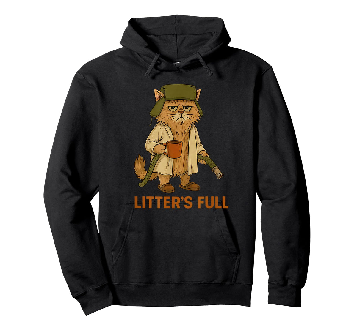 Litter’s Full Cat Parody Tee T-Shirt