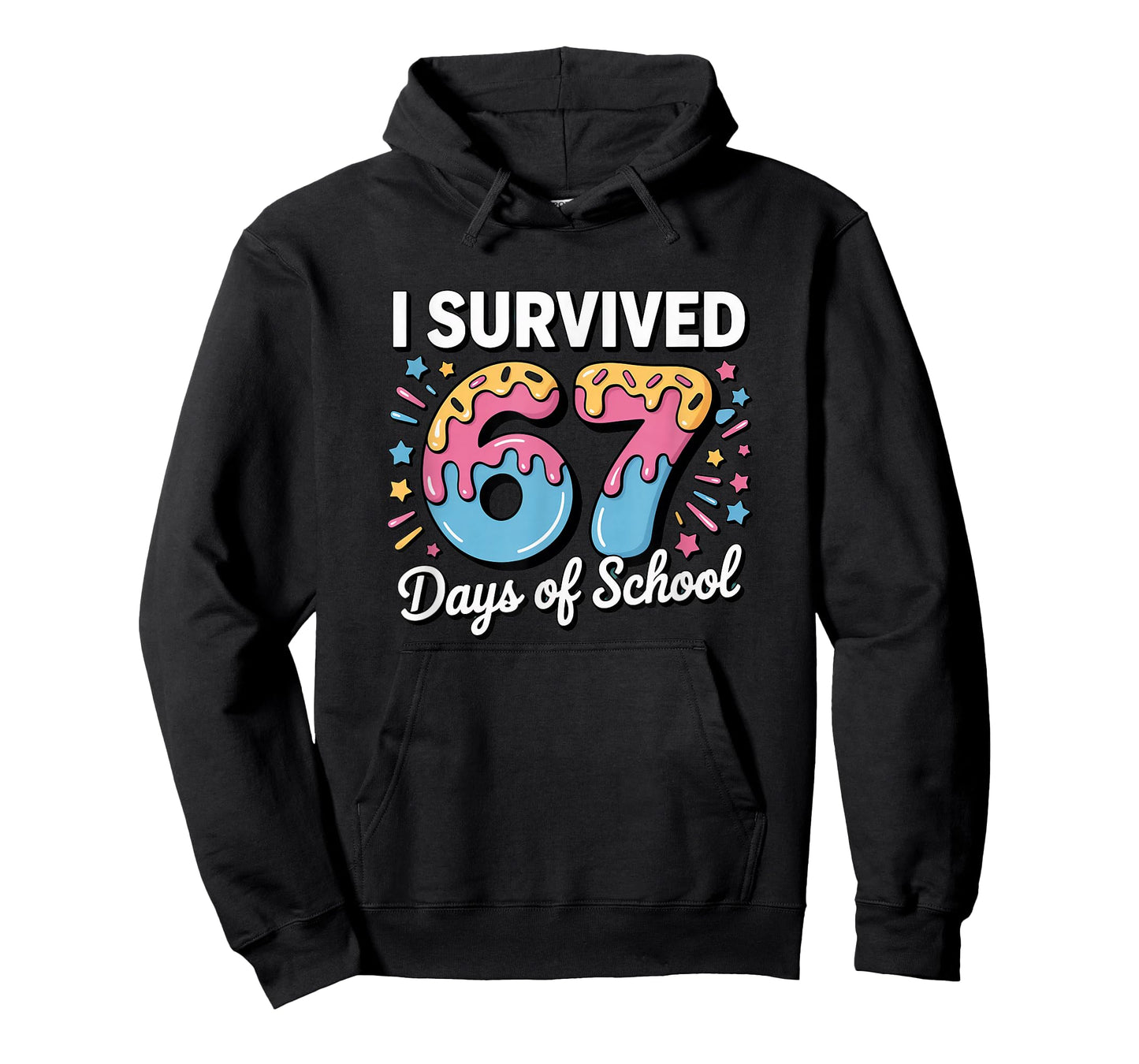 I Survived 67 Days of School Funny Teacher T-Shirt