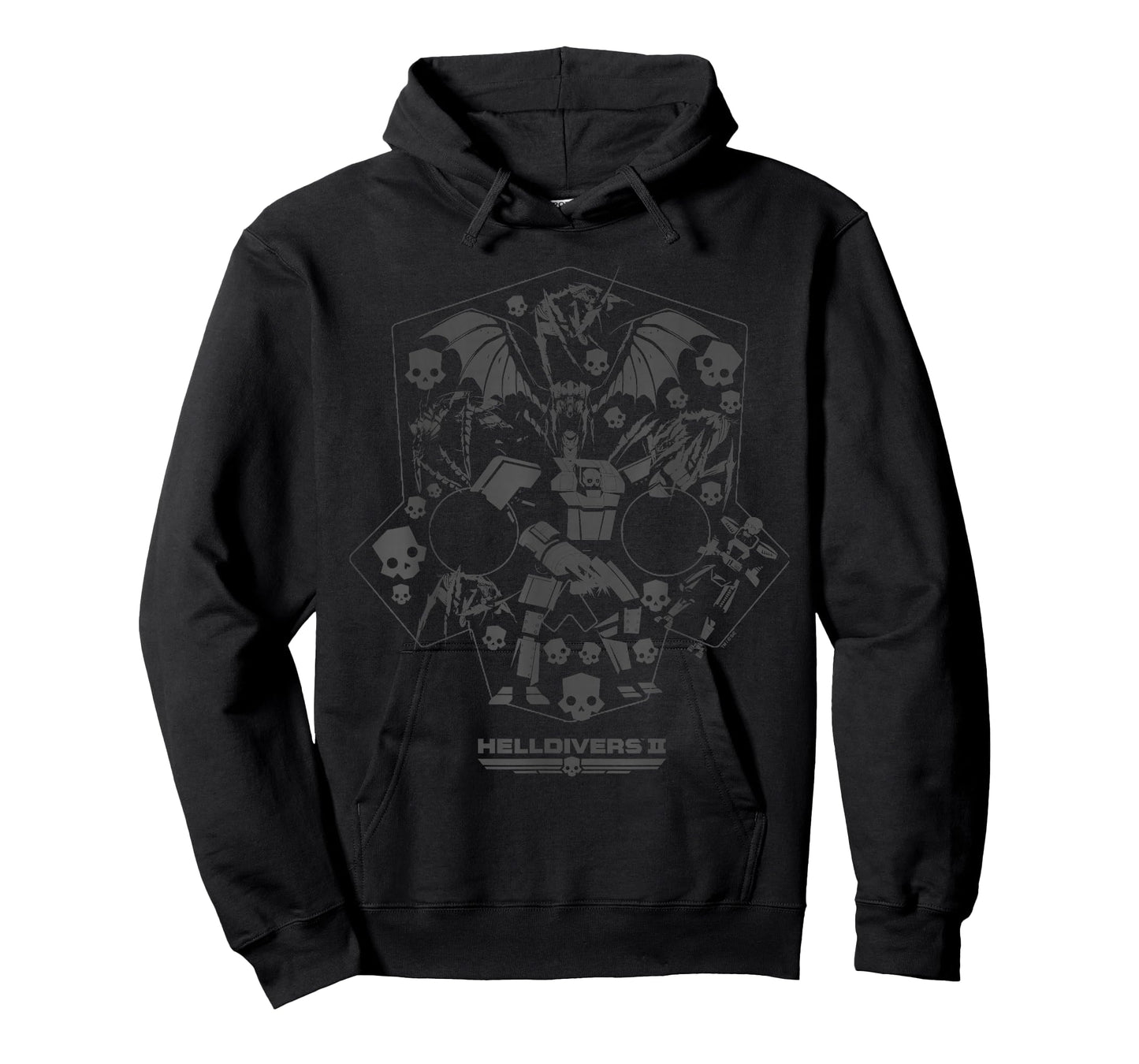 Helldivers 2 Helmet Enemy Icons Video Game T-Shirt