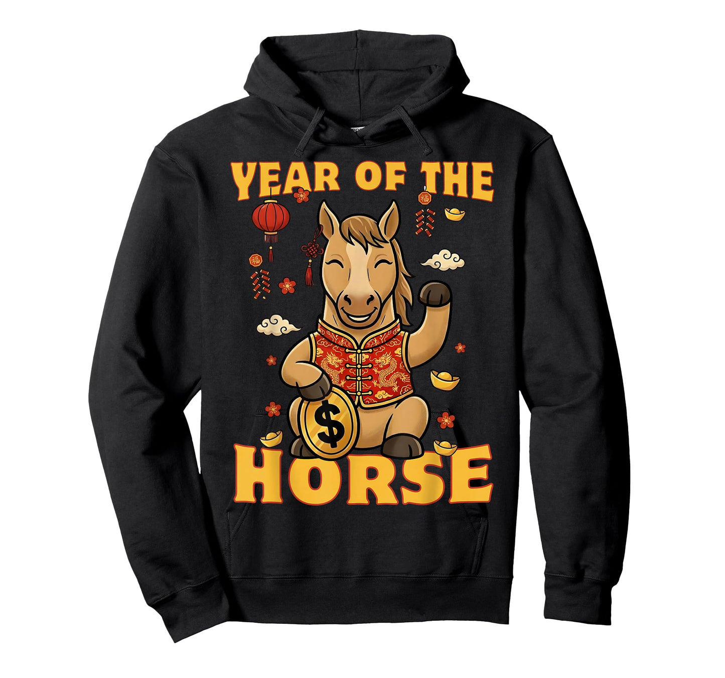Zodiac Chinese New Year of The Horse 2026 Men Women Kids T-Shirt