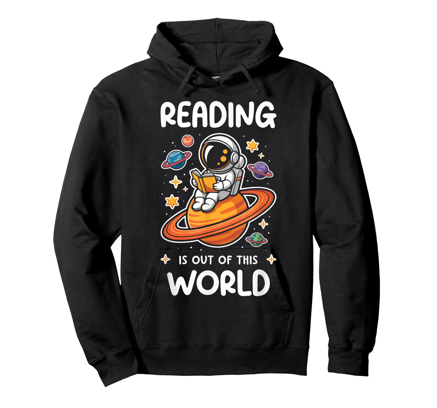 Reading is Out of This World Astronaut Space Book Lover T-Shirt
