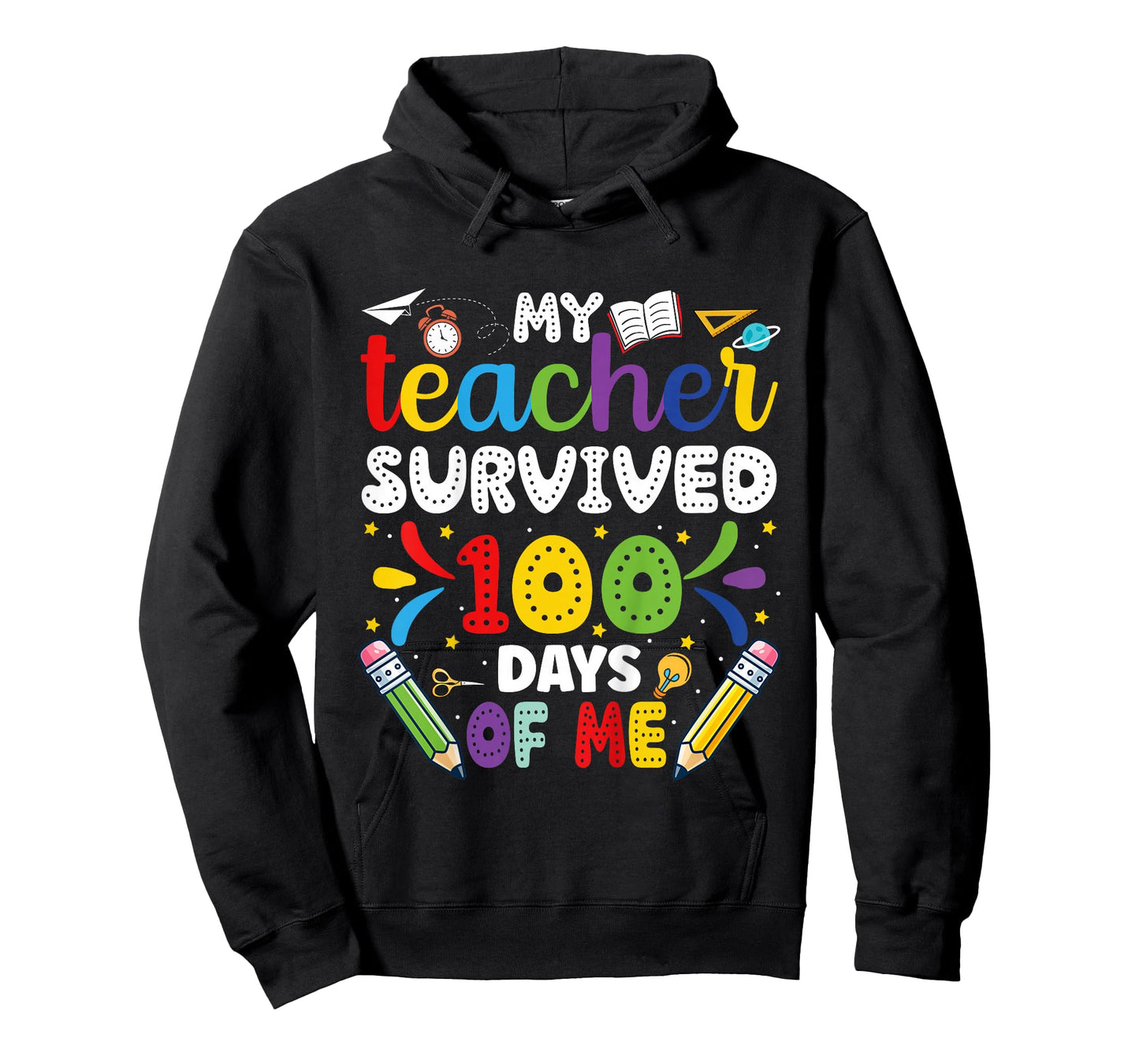 My Teacher Survived 100 Days of Me 100th Day of School Boys T-Shirt