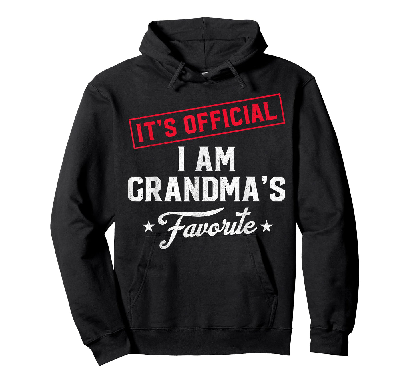 It's Official I'm Grandma's Favorite Funny Grandchild T-Shirt