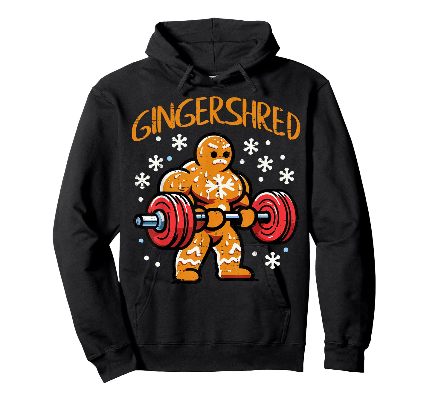 Christmas Gym Gingerbread Gingershred Xmas Workout Men Women T-Shirt