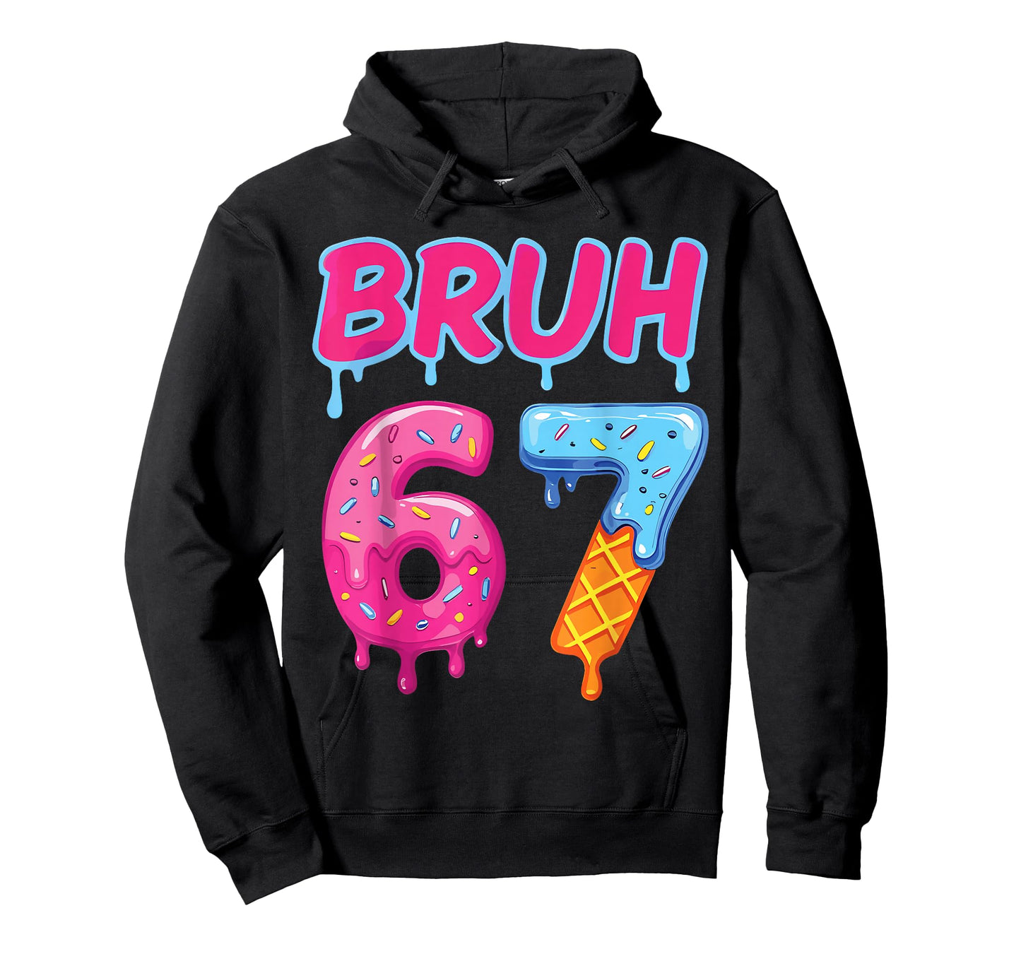 67 Meme Six Seven Bruh Classic Humor Design T-Shirt