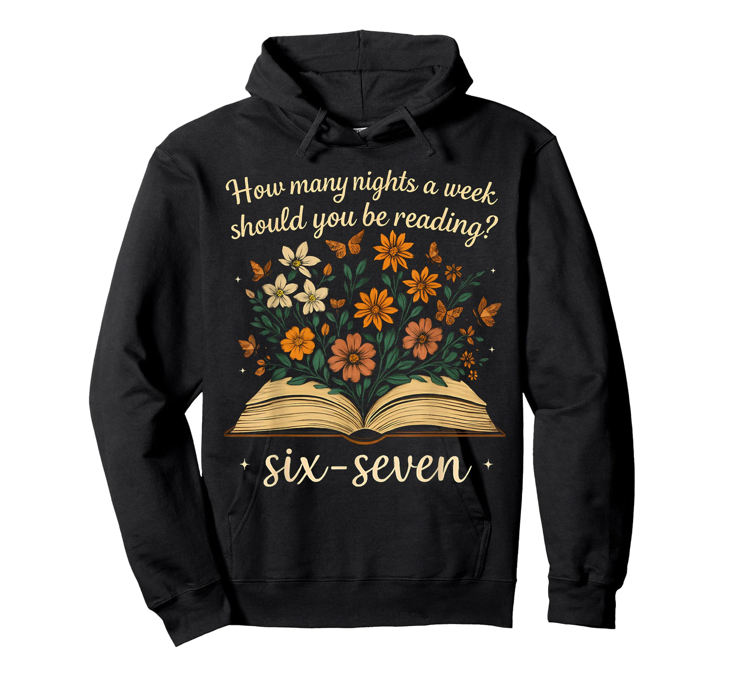 How Many Night A Week Should You Be Reading 67 Meme Floral T-Shirt