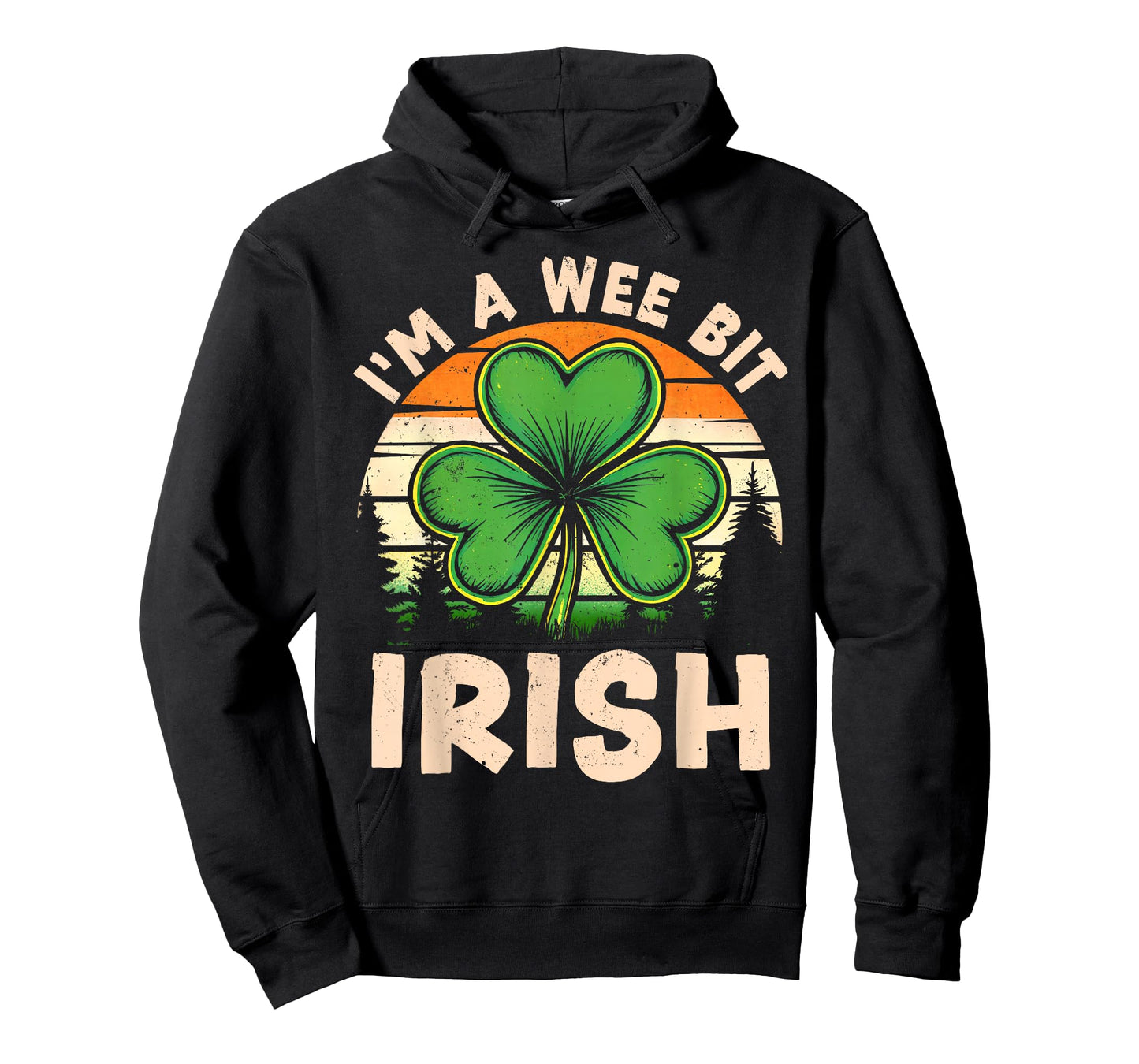 I'm A Wee Bit Irish St Patricks Day Lucky Shamrock Boy Girl T-Shirt