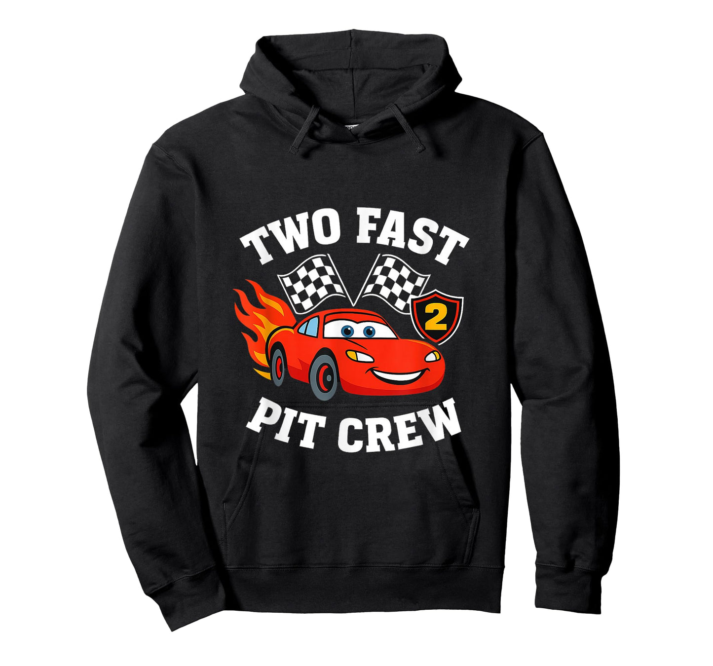 Two Fast 2 2nd Birthday Pit Crew 2yr Year Old T-Shirt