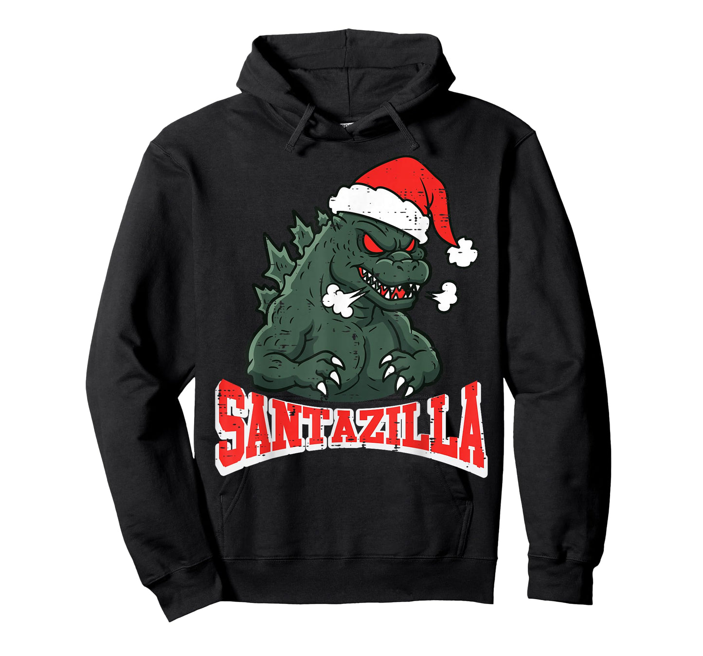 Christmas Japanese Monster Santazilla Xmas Men Women Kids T-Shirt