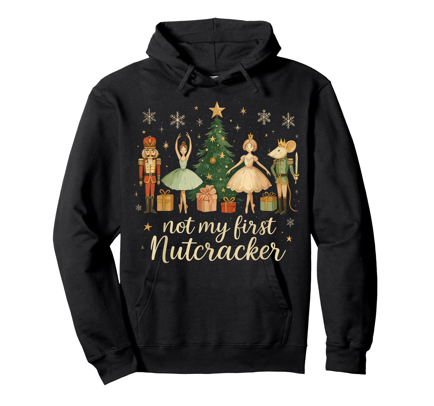 Not My First Nutcracker Sugar Plum Costume, Christmas Ballet T-Shirt
