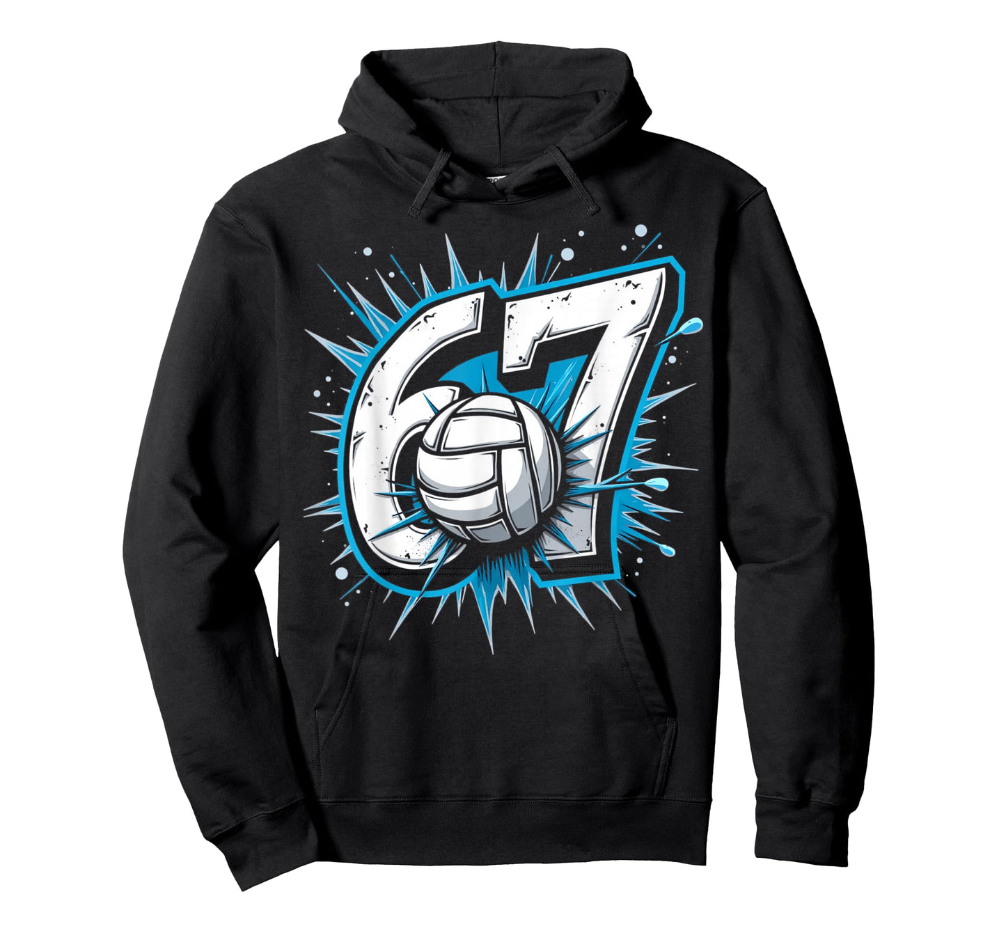 6 7 Volleyball Meme Power Sports Humor T-Shirt