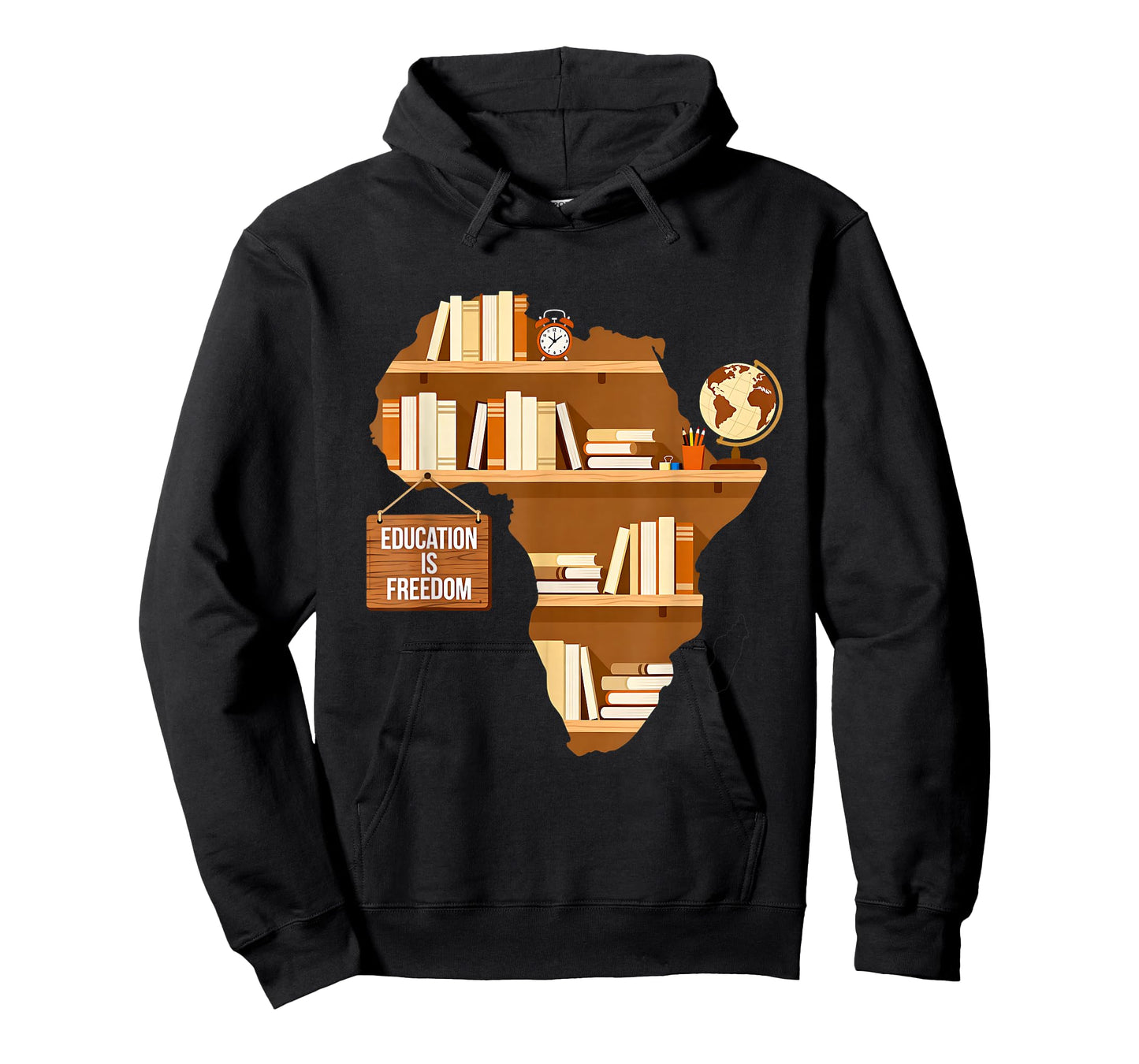 Education is Freedom Black History Month African American T-Shirt