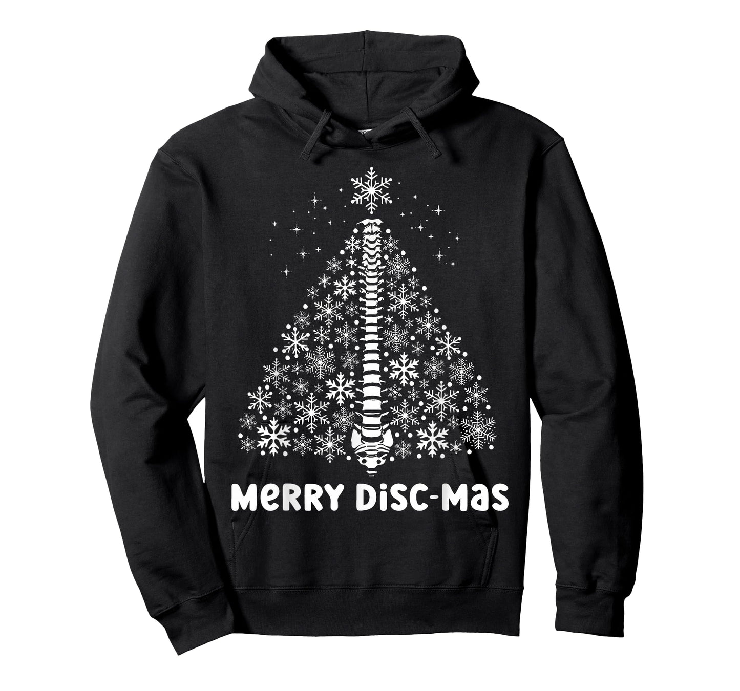 Snowflake Spine Christmas Tree Doctor Chiropractic Xmas T-Shirt