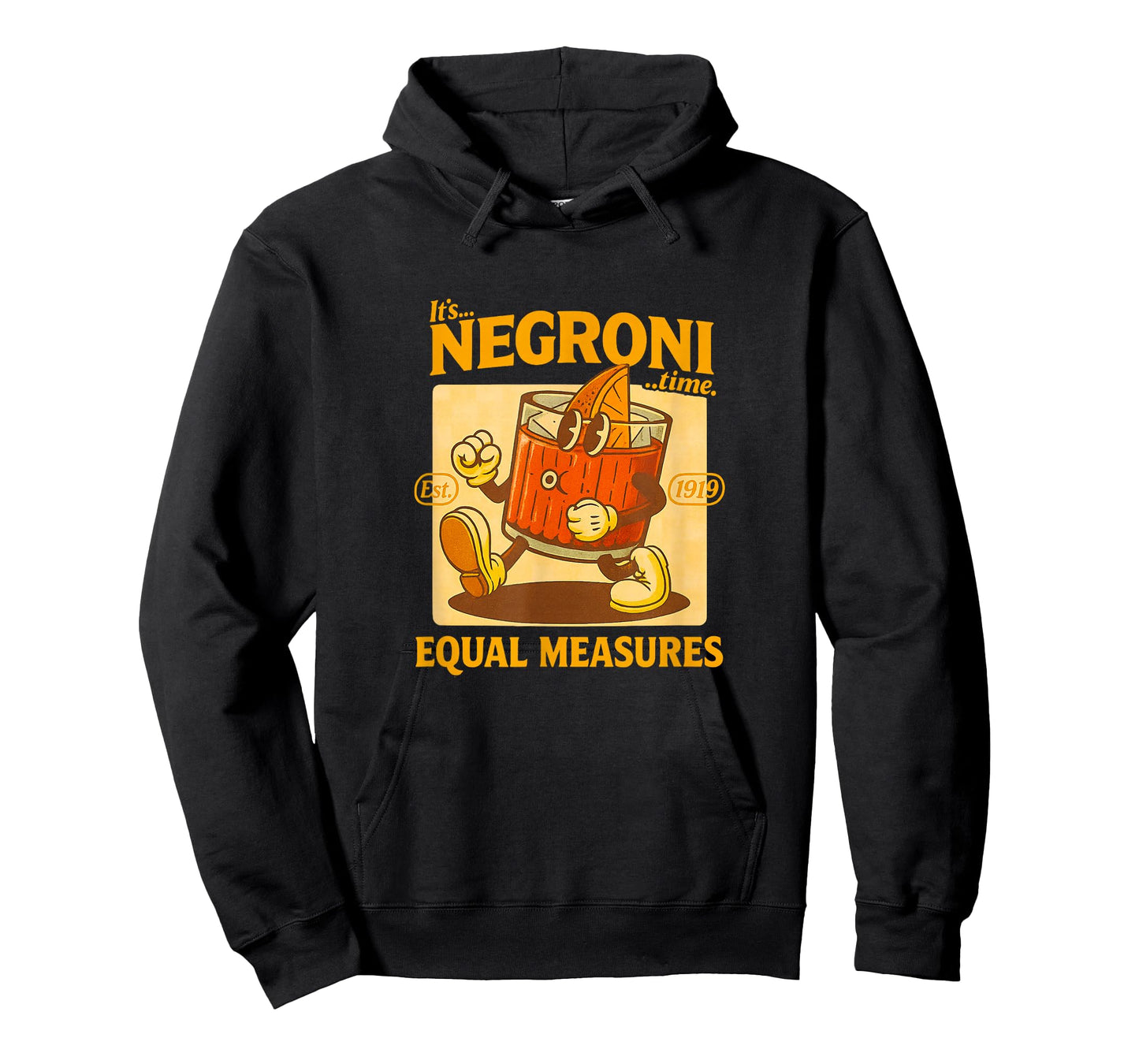 It’s Negroni Time Equal Measures Vintage Cocktail T-Shirt