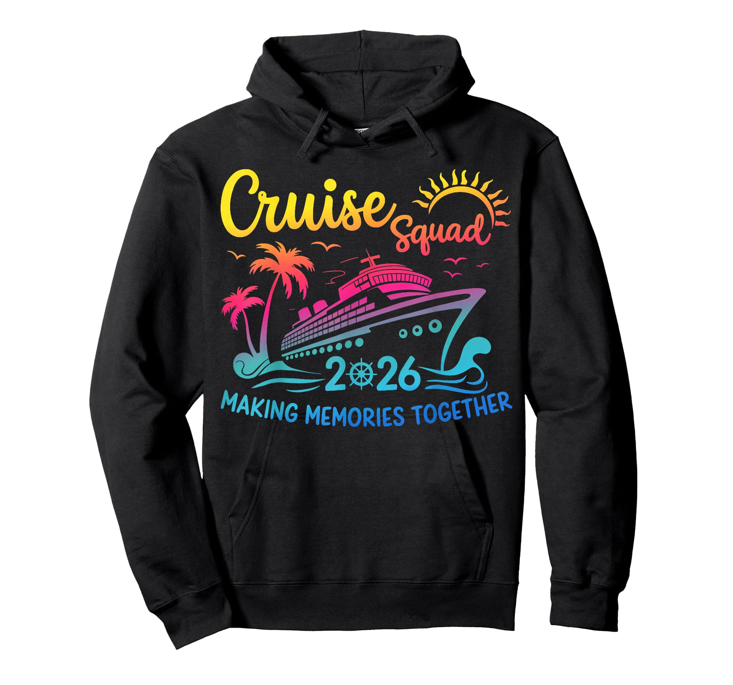 Cruise Squad 2026 Summer Vacation Matching Family Cruise T-Shirt