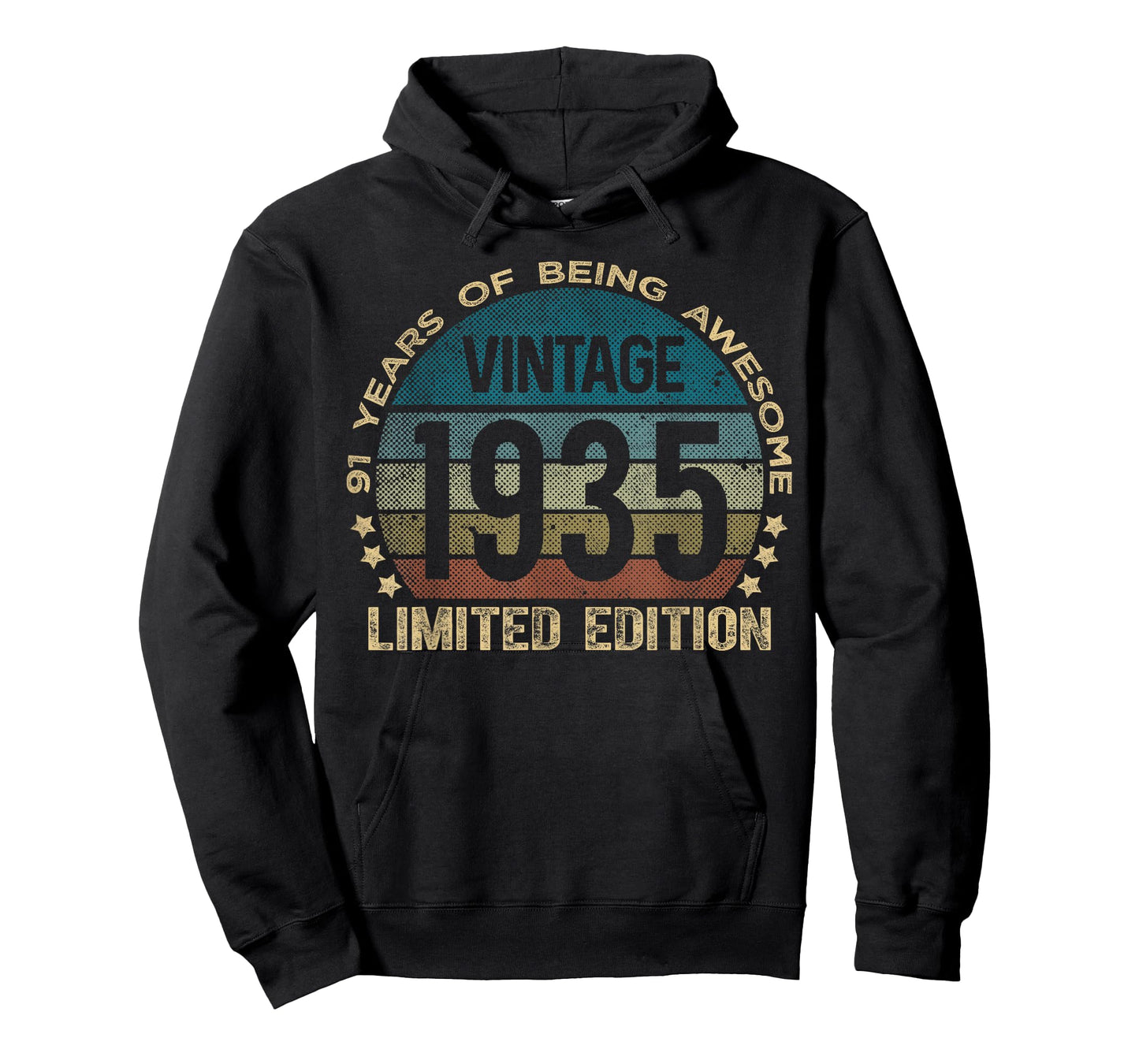 91 Year Old Gifts Vintage 1935 Limited Edition 91st Birthday T-Shirt