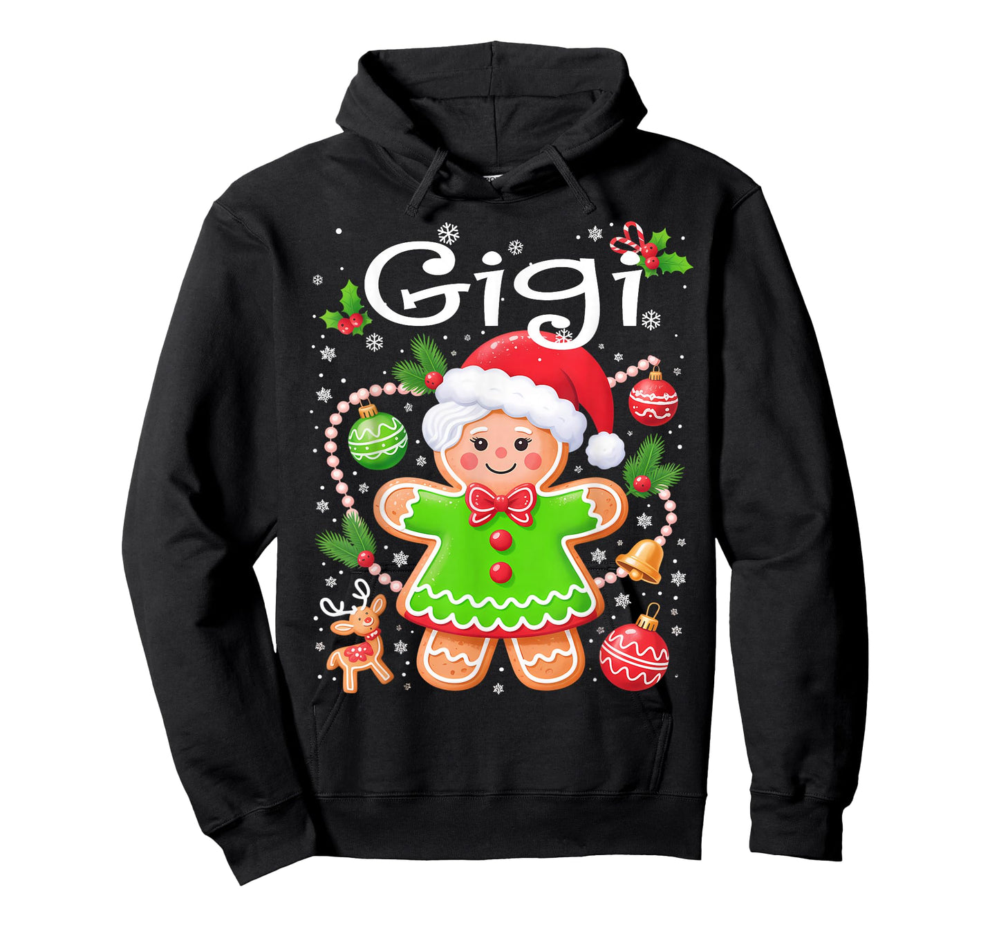 Cute Gigi Gingerbread Family Matching Christmas Cookie Crew T-Shirt