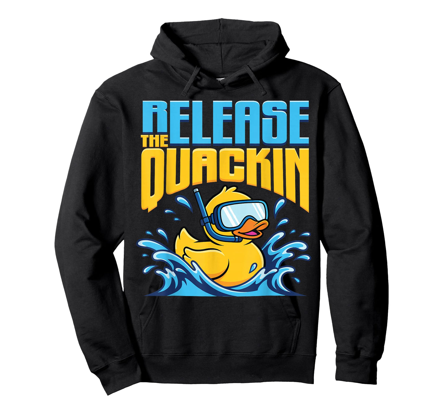 Funny Rubber Duck Release The Quackin Yellow Duckie Gift T-Shirt