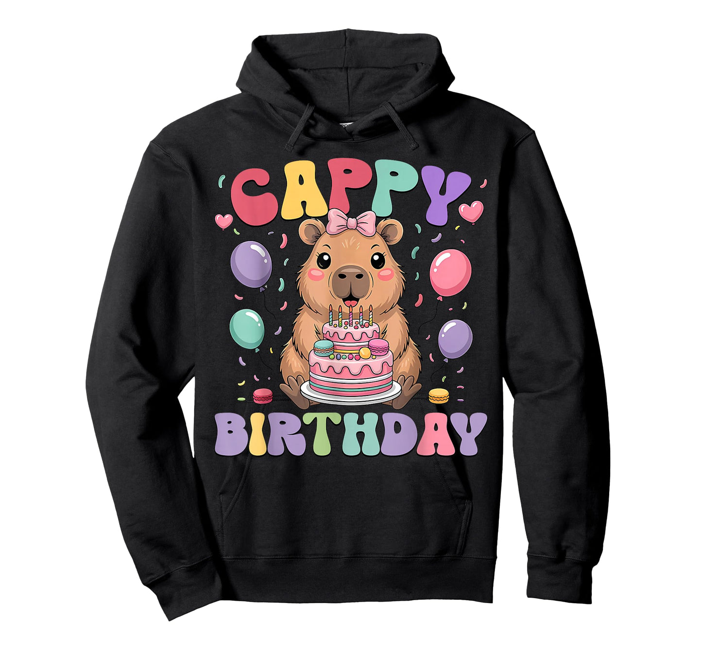 Capybara Birthday Girls Funny Birthday Kids Boys Girls T-Shirt