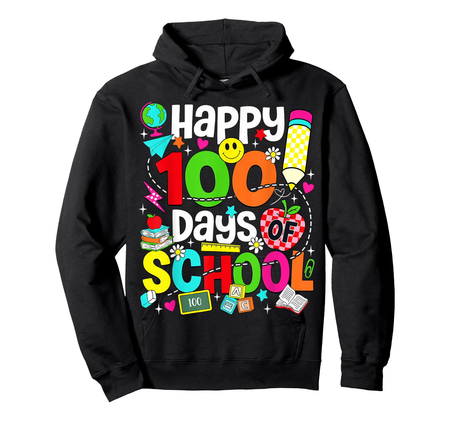 Happy 100 Days of School Teacher Student 100th Day of School T-Shirt