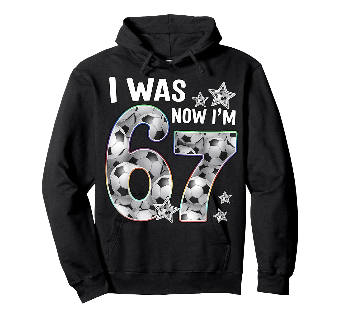 Six Seven Meme 7 Year Old Birthday Shirt was 6 Now I'm 7 T-Shirt