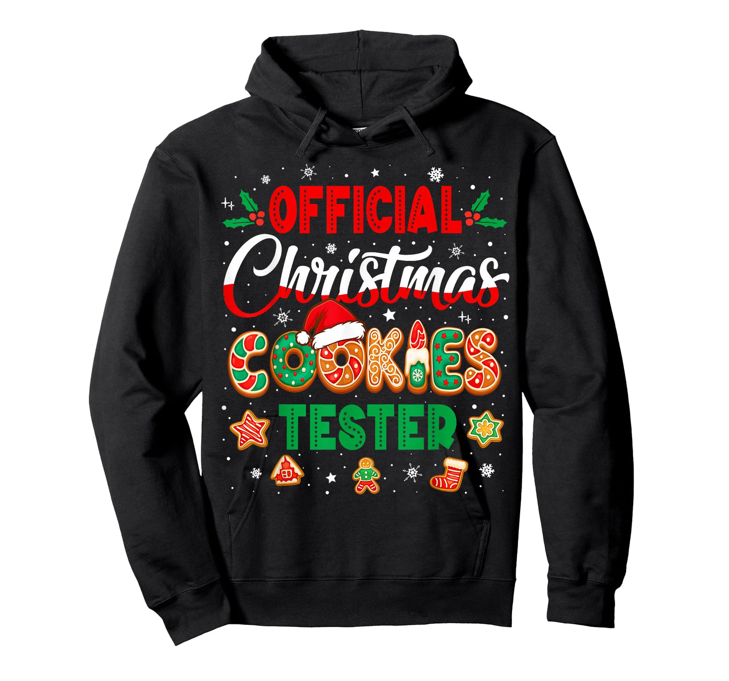 Official Christmas Cookie Tester Taster Baking Crew Toddler T-Shirt