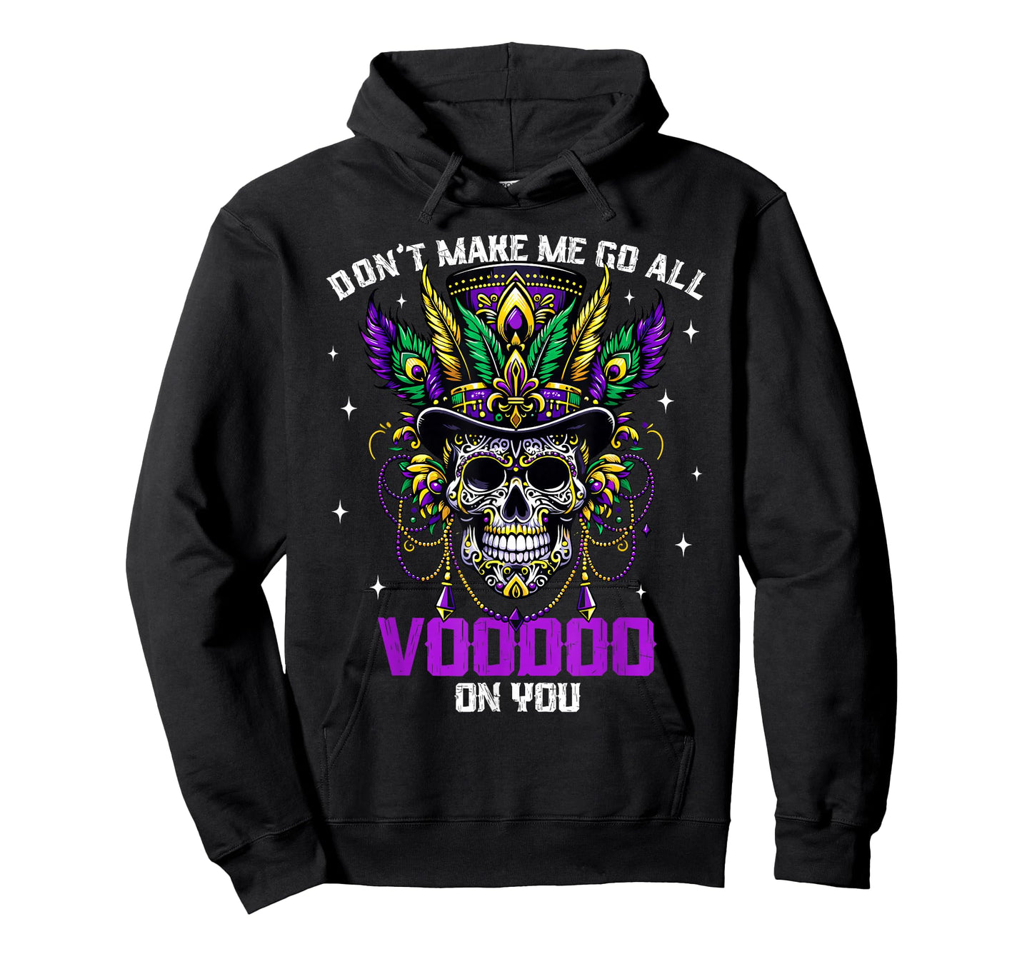 Mardi Gras Priest New Orleans Witch Doctor Voodoo T-Shirt