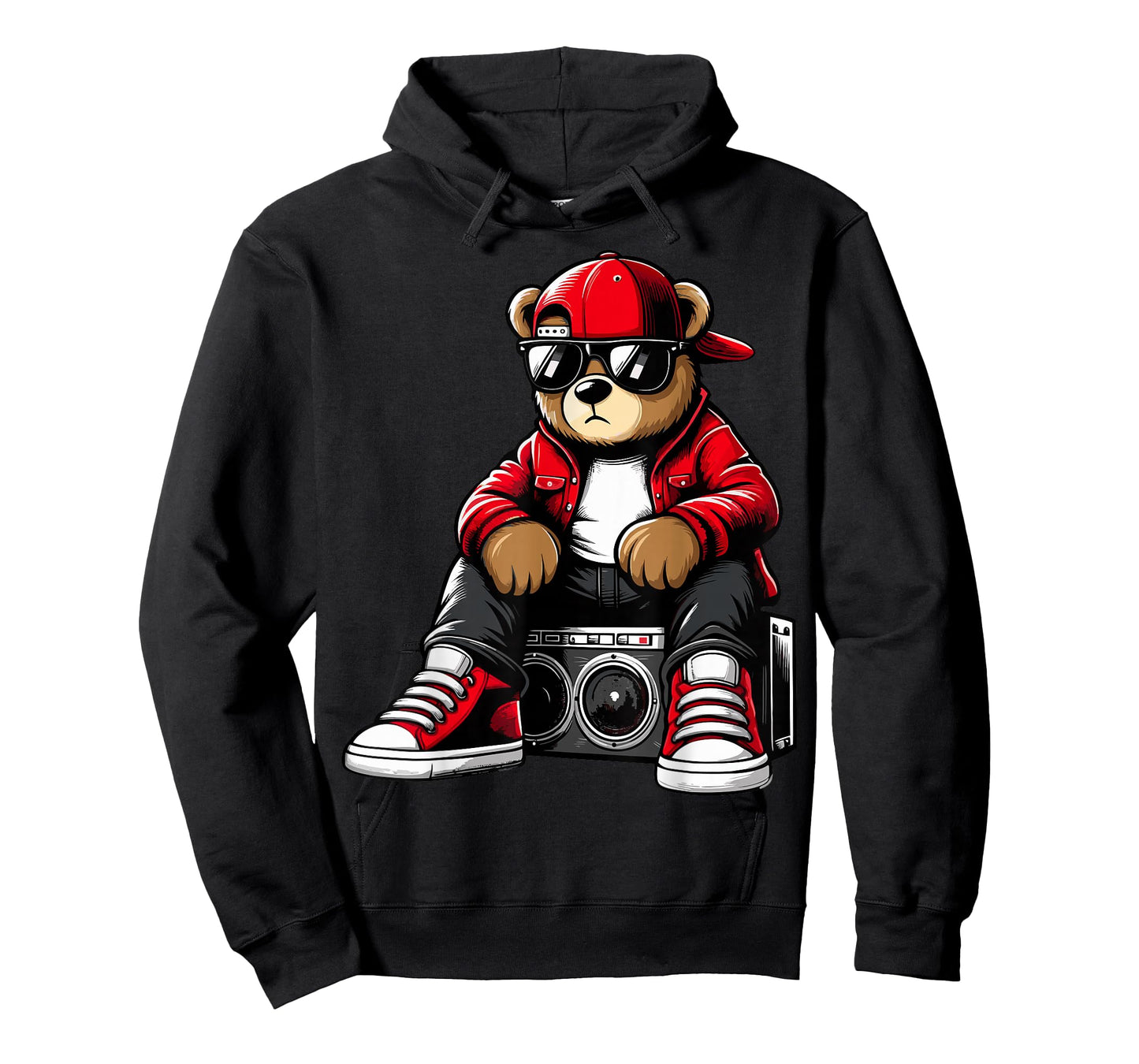 Hip Hop Teddy Bear Rap Music T-Shirt