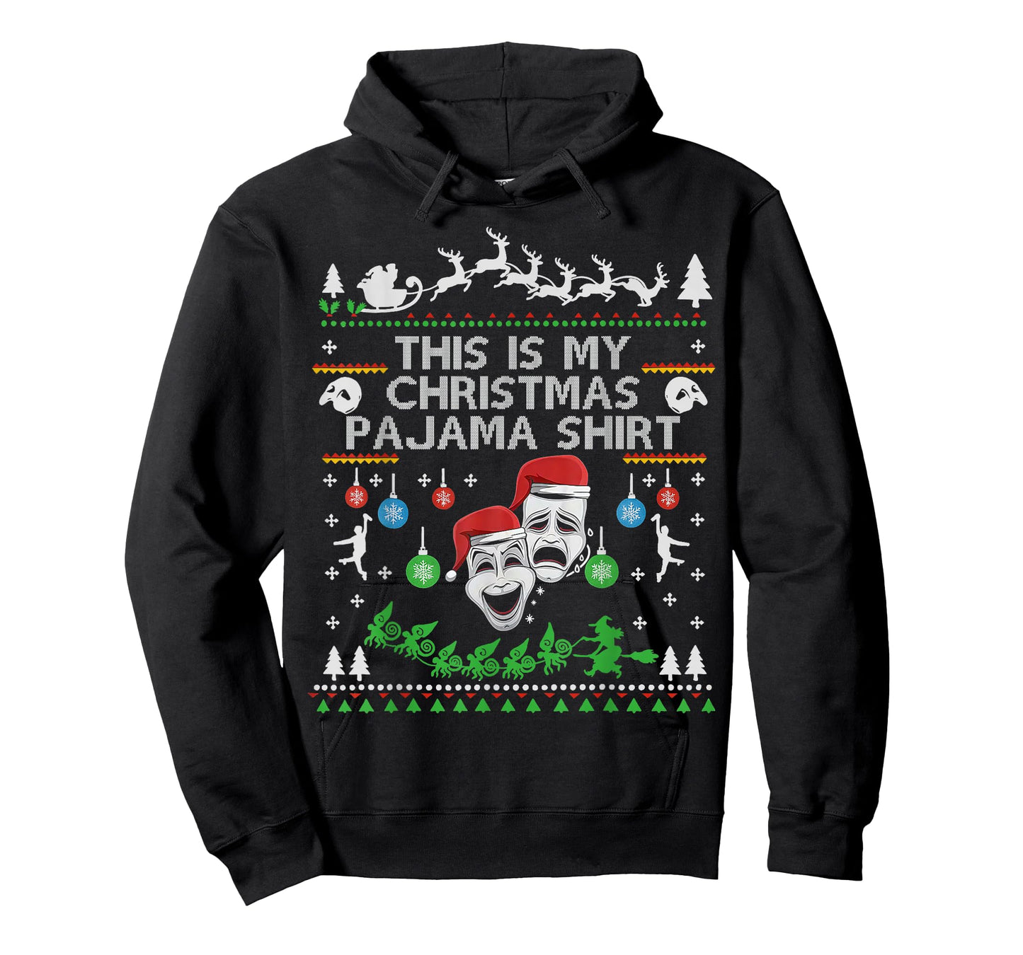 This is My Christmas Pajama Broadway Theater Musical T-Shirt