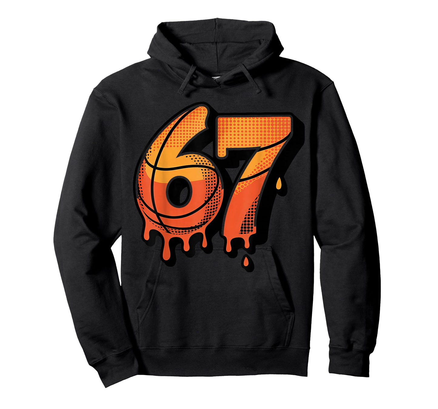 67 Basketball Ice Cream Drip Six Seven T-Shirt