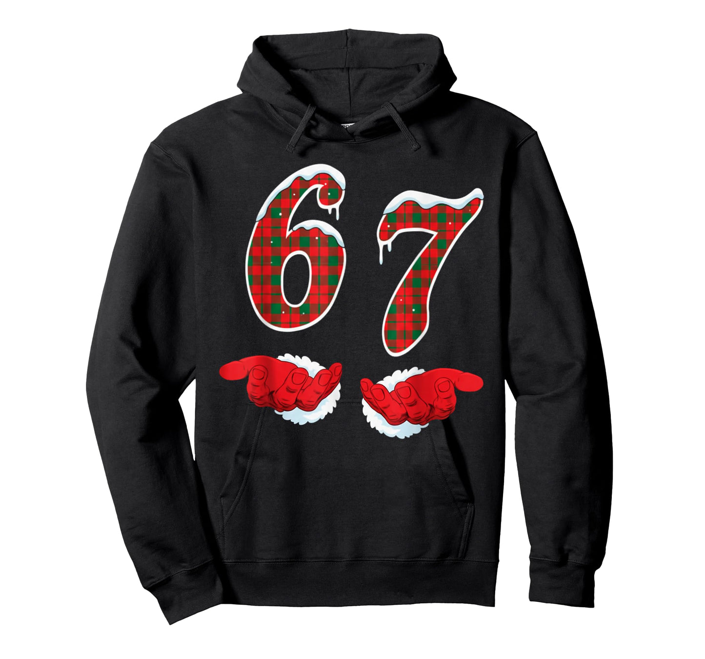Funny Six Seven 67 Meme 67 Christmas Holiday Women Kids Xmas T-Shirt