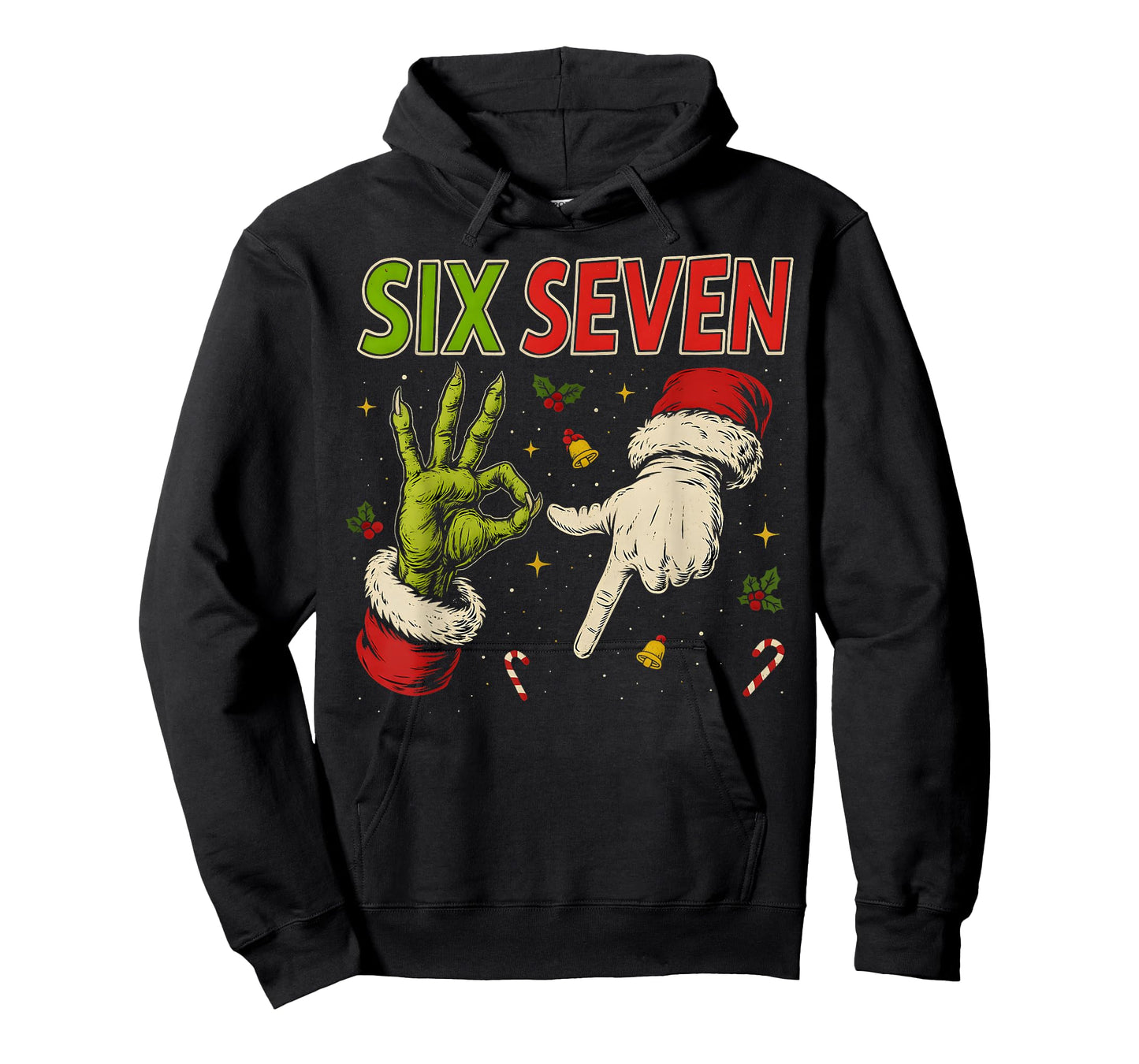 Funny 67 Six Seven Meme Christmas Gen Alpha Z Slang T-Shirt