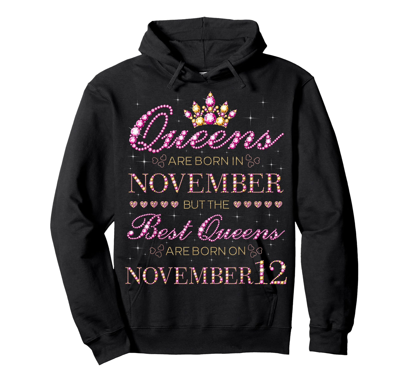 Best Queens are Born On November 12 T-Shirt