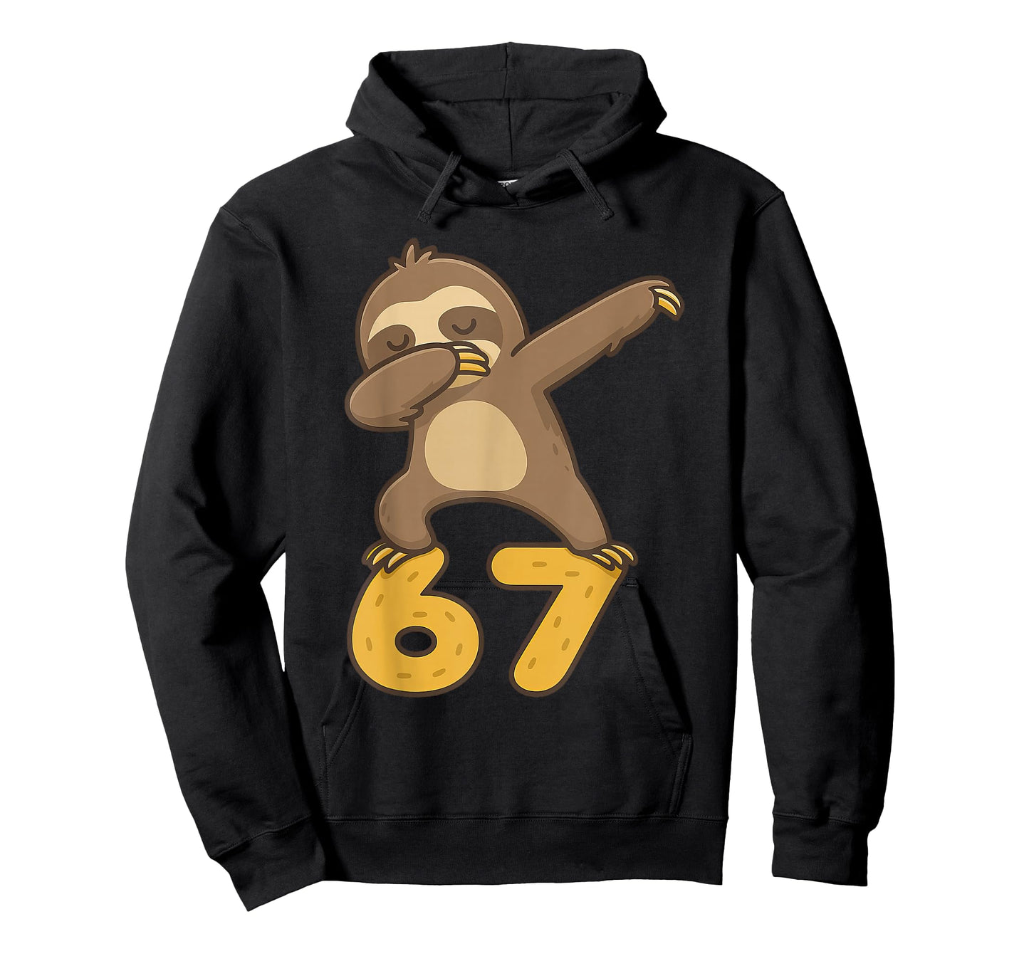 Funny Dabbing Sloth 67 Six Seven Meme T-Shirt