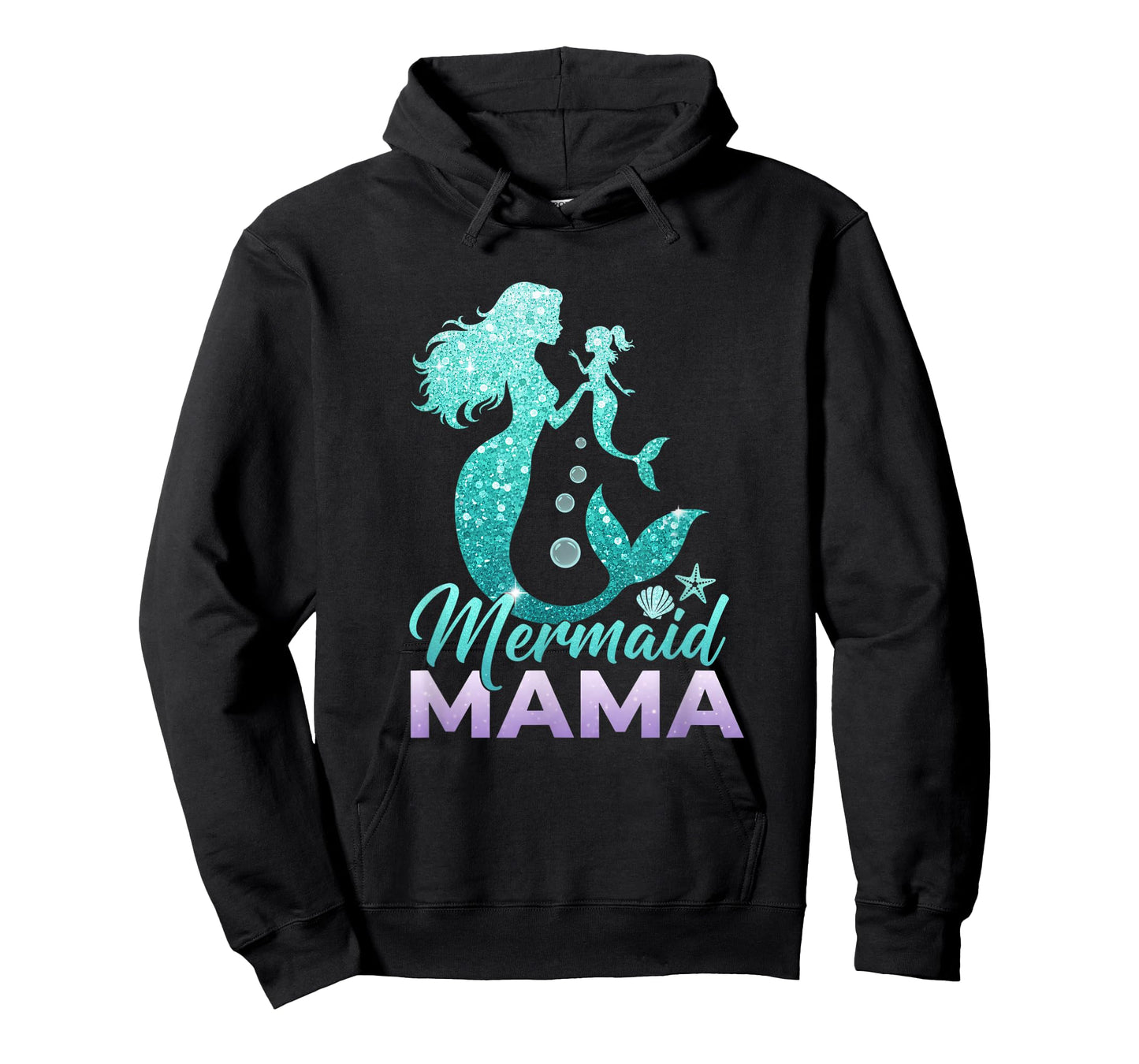 Mermaid Mermaid Mama Mermaid Mommy Birthday T-Shirt