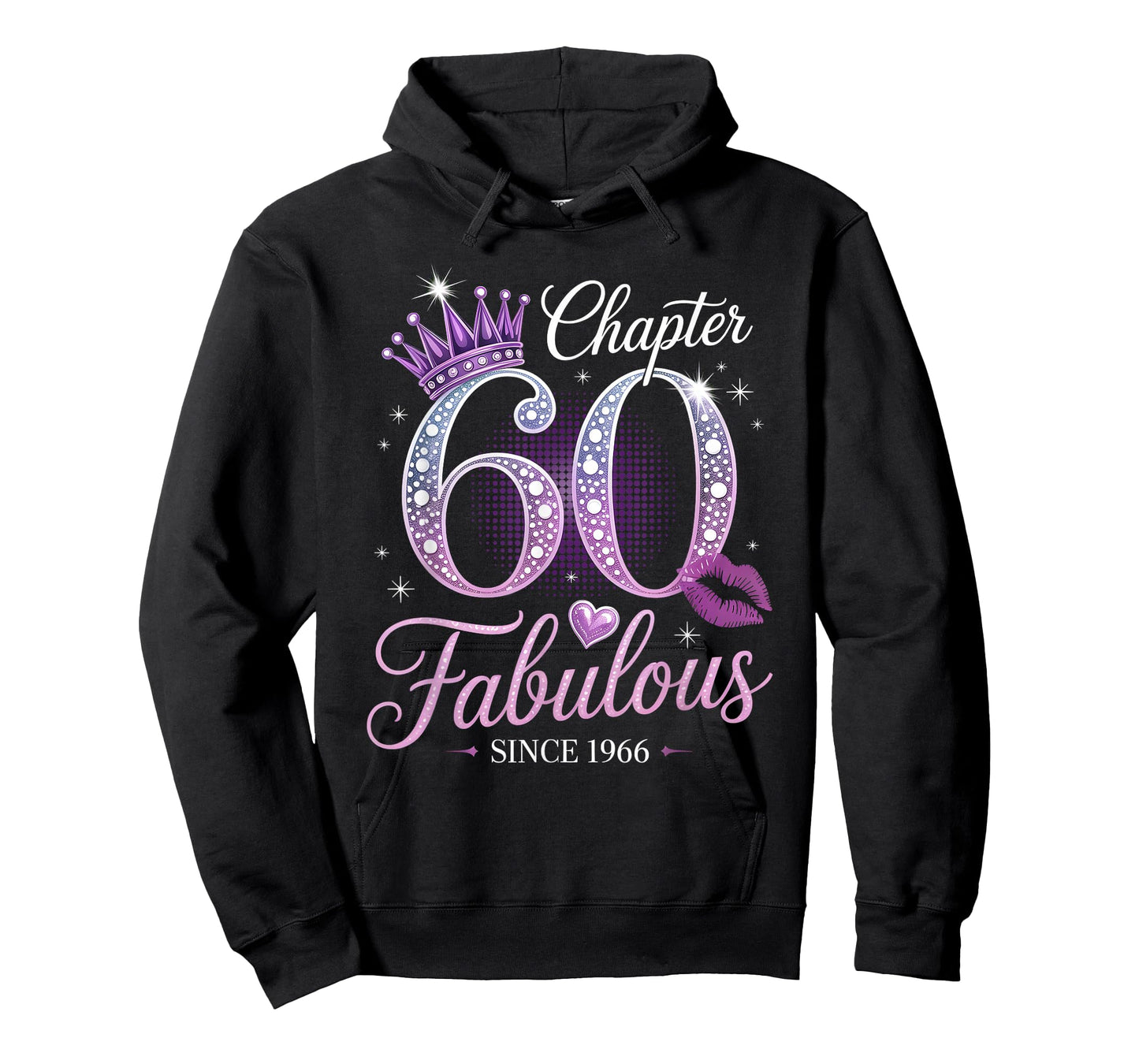 Chapter 60 Fabulous Since 1966 60th Birthday Queen T-Shirt