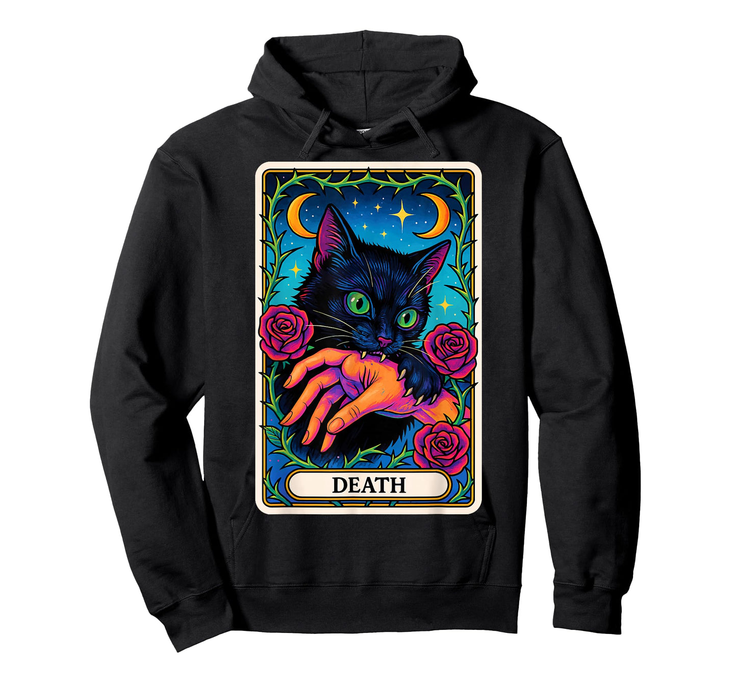 Cat Death Tarot Card T-Shirt