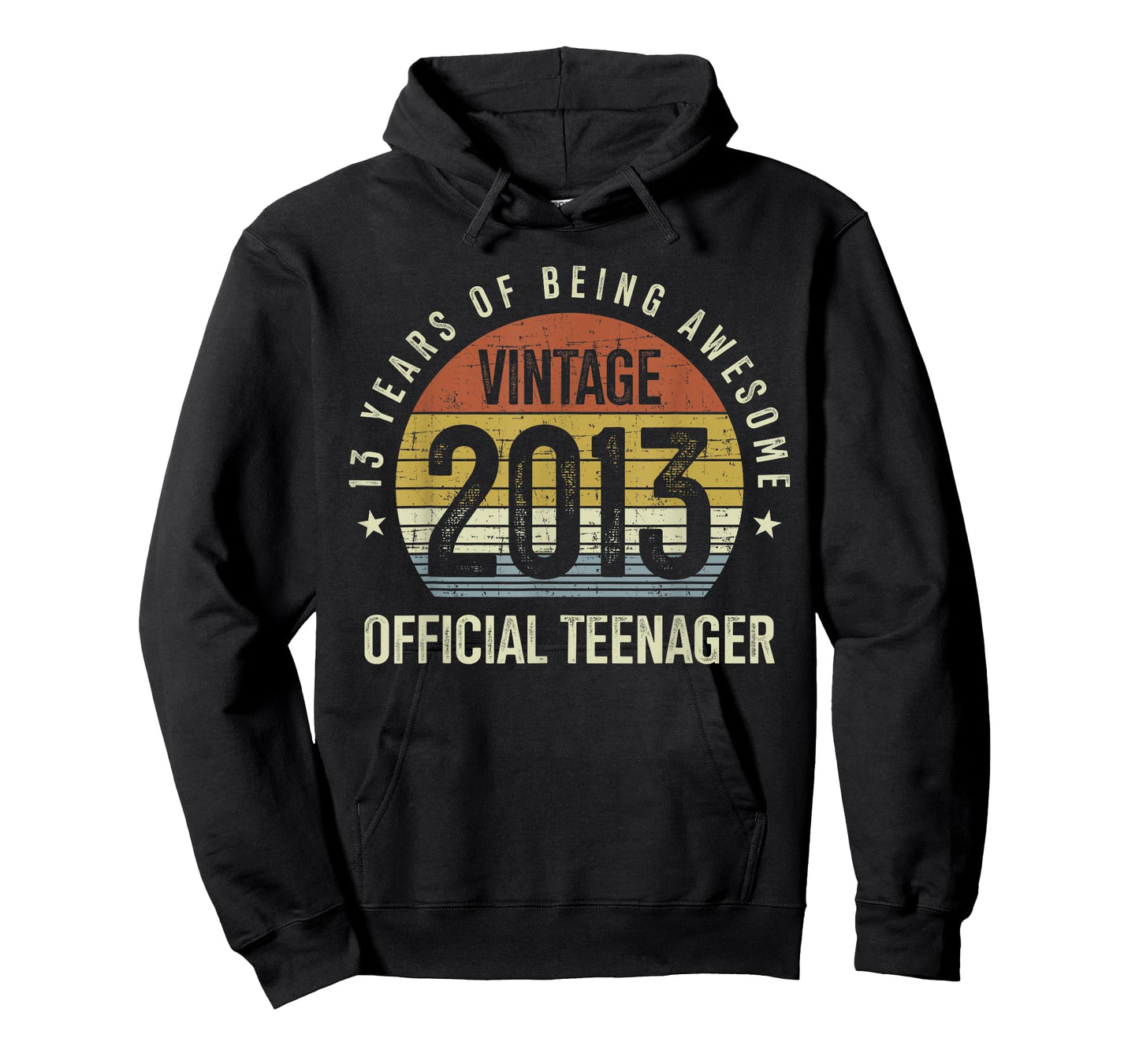 Official Teenager 13th Birthday 13 Years Old Vintage 2013 T-Shirt