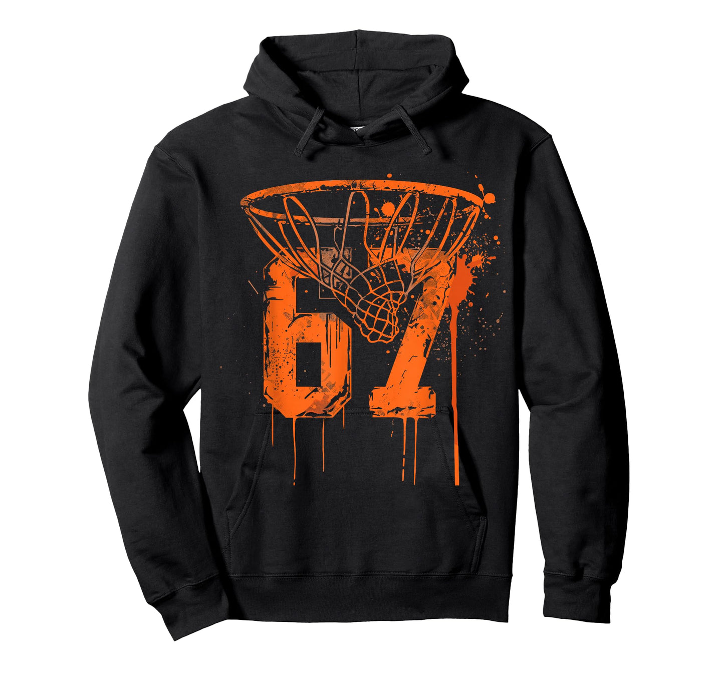 Basketball 67 Six Seven Alpha Slang 6 7 Meme Kids Teachers T-Shirt