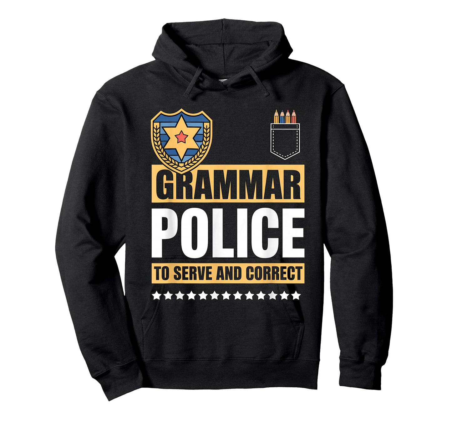 Grammar Police Costume Halloween English Language Joke T-Shirt