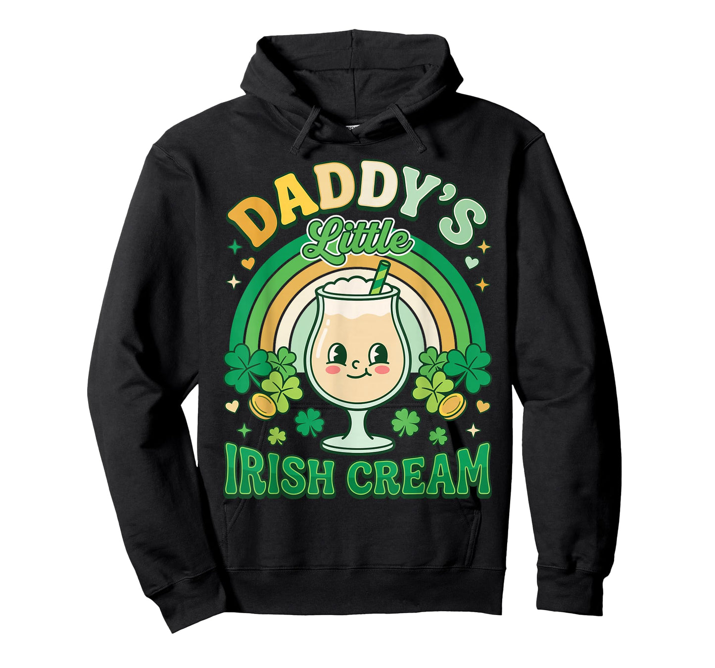Funny Inappropriate St Patricks Day Daddy Irish Cream Womens T-Shirt