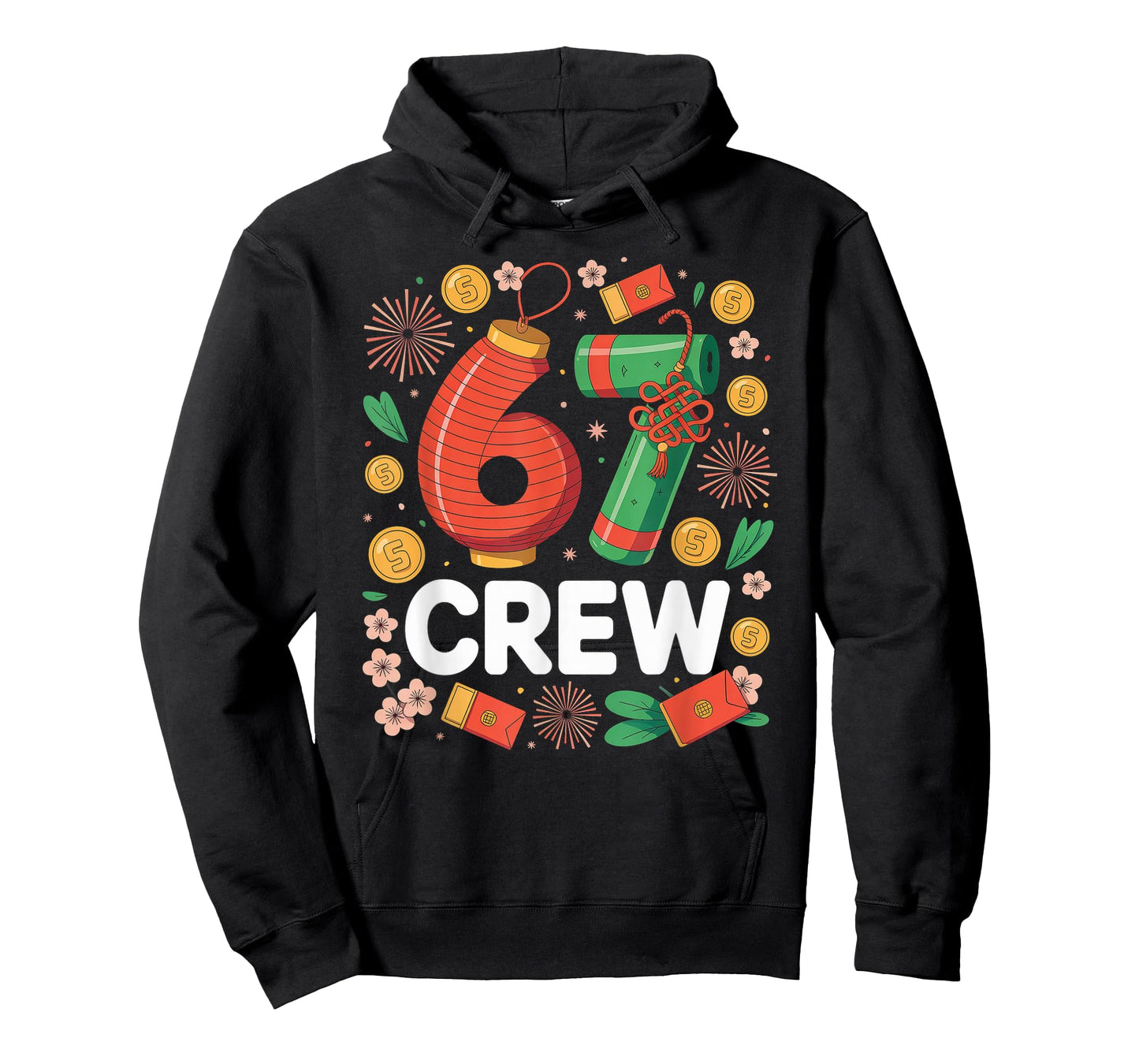 67 Crew 6 7 Six Seven Meme for Chinese Lunar New Year 2026 T-Shirt