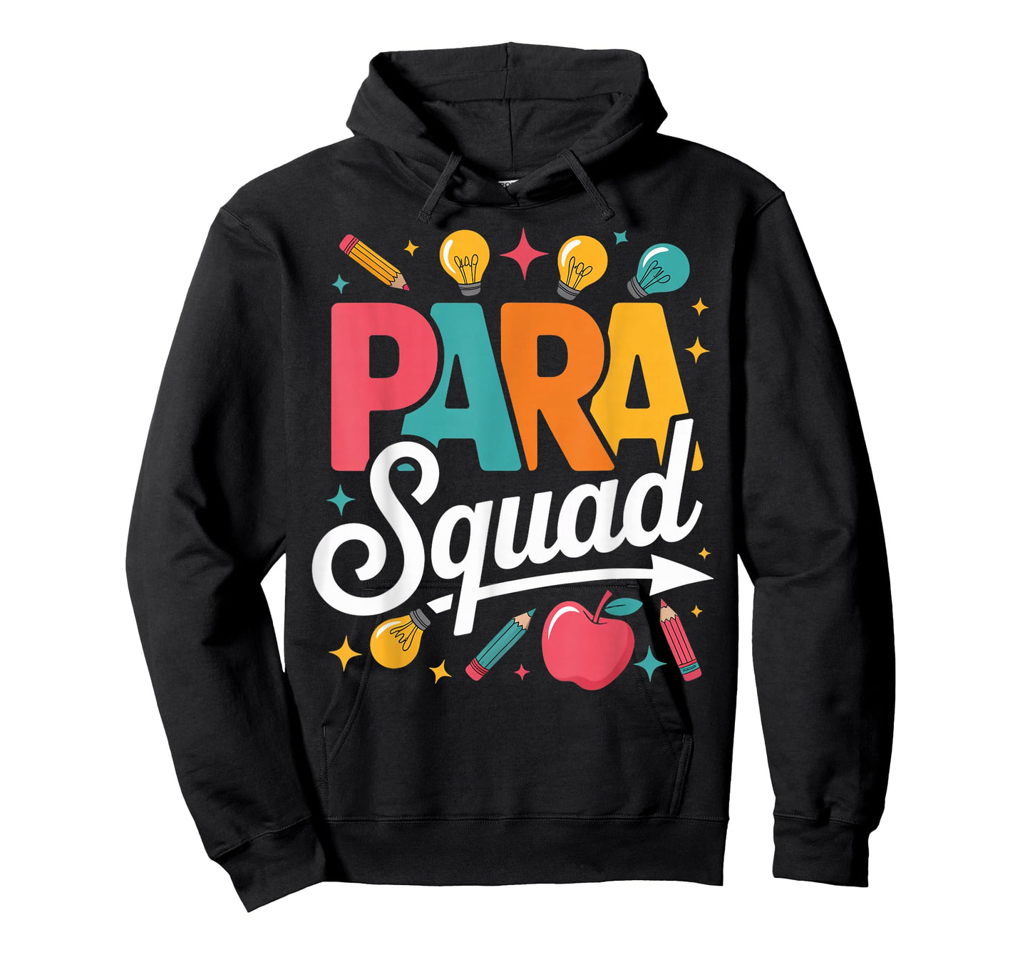 para Squad para Teacher Teaching Paraprofessional T-Shirt
