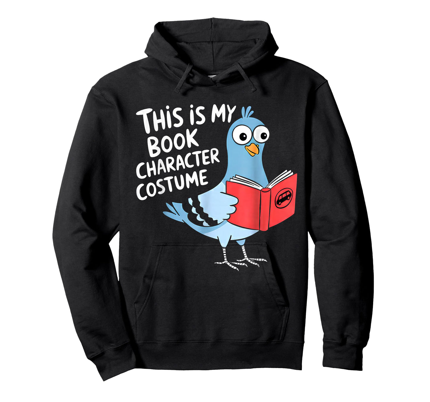 This is My Book Character Costume Funny Pigeon Kids Reading T-Shirt