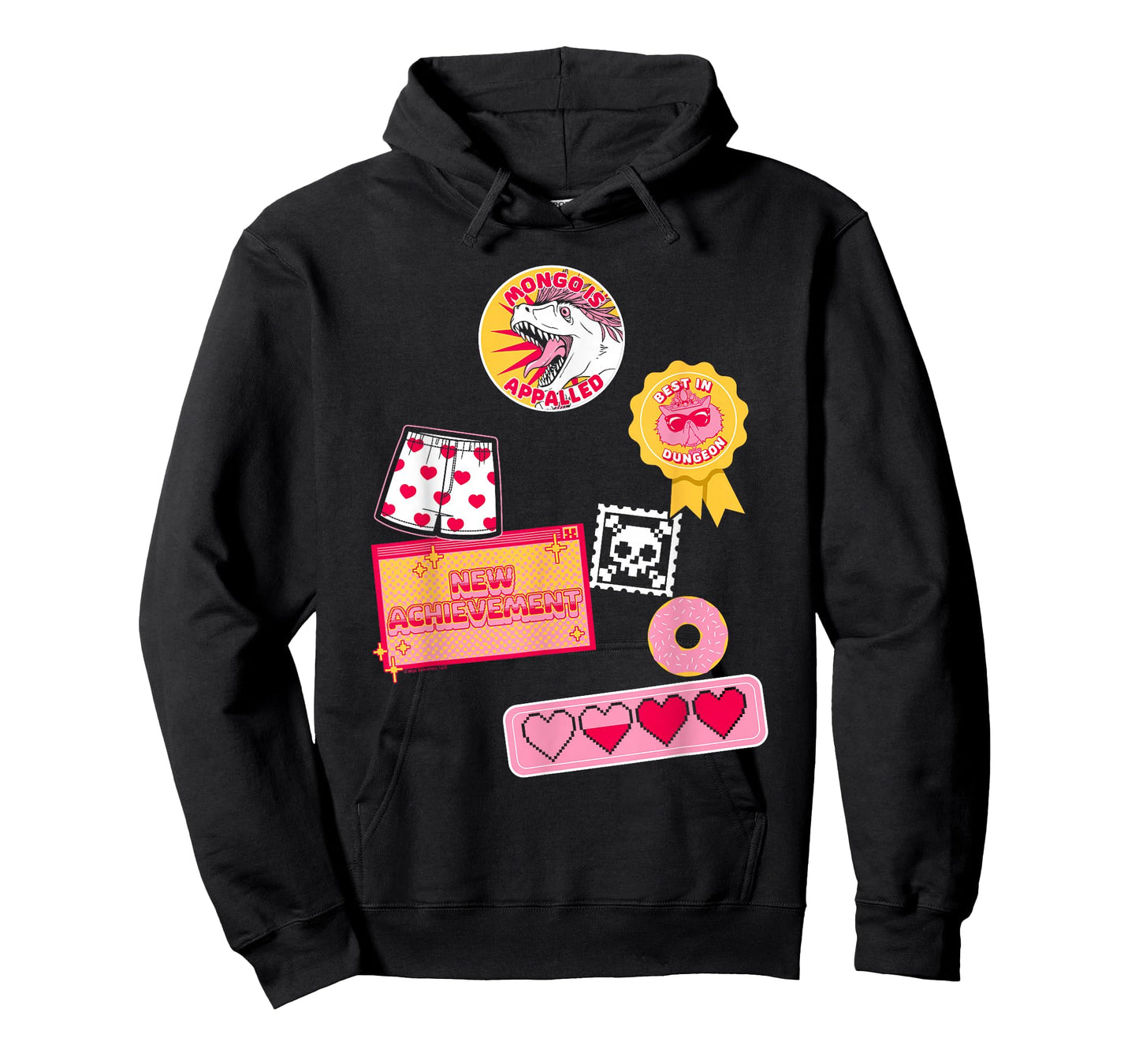 Dungeon Crawler Carl Colorful Sticker Collage LitRPG Book T-Shirt