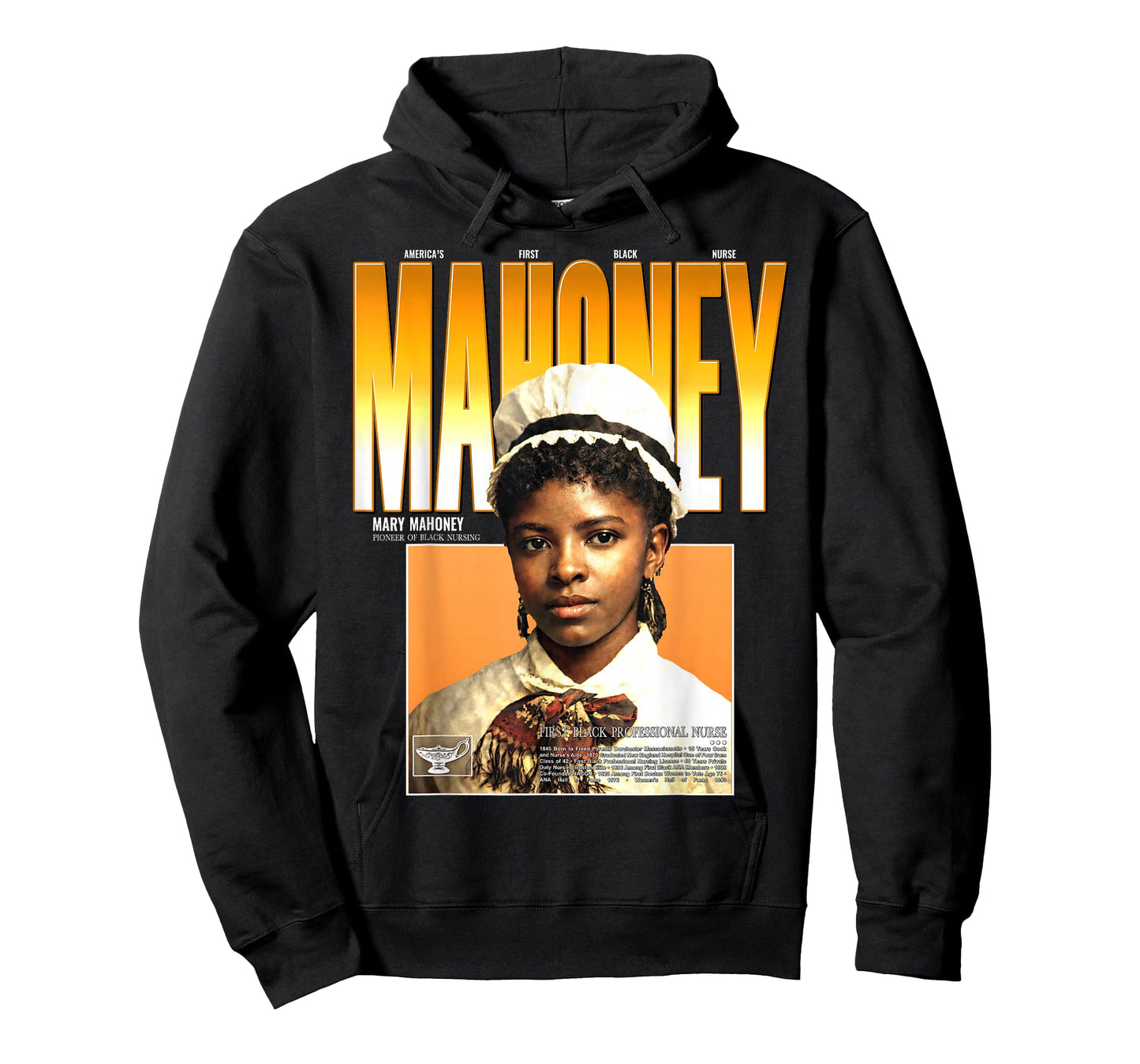 Nursing Pioneer Mary Mahoney Black History 1879 T-Shirt