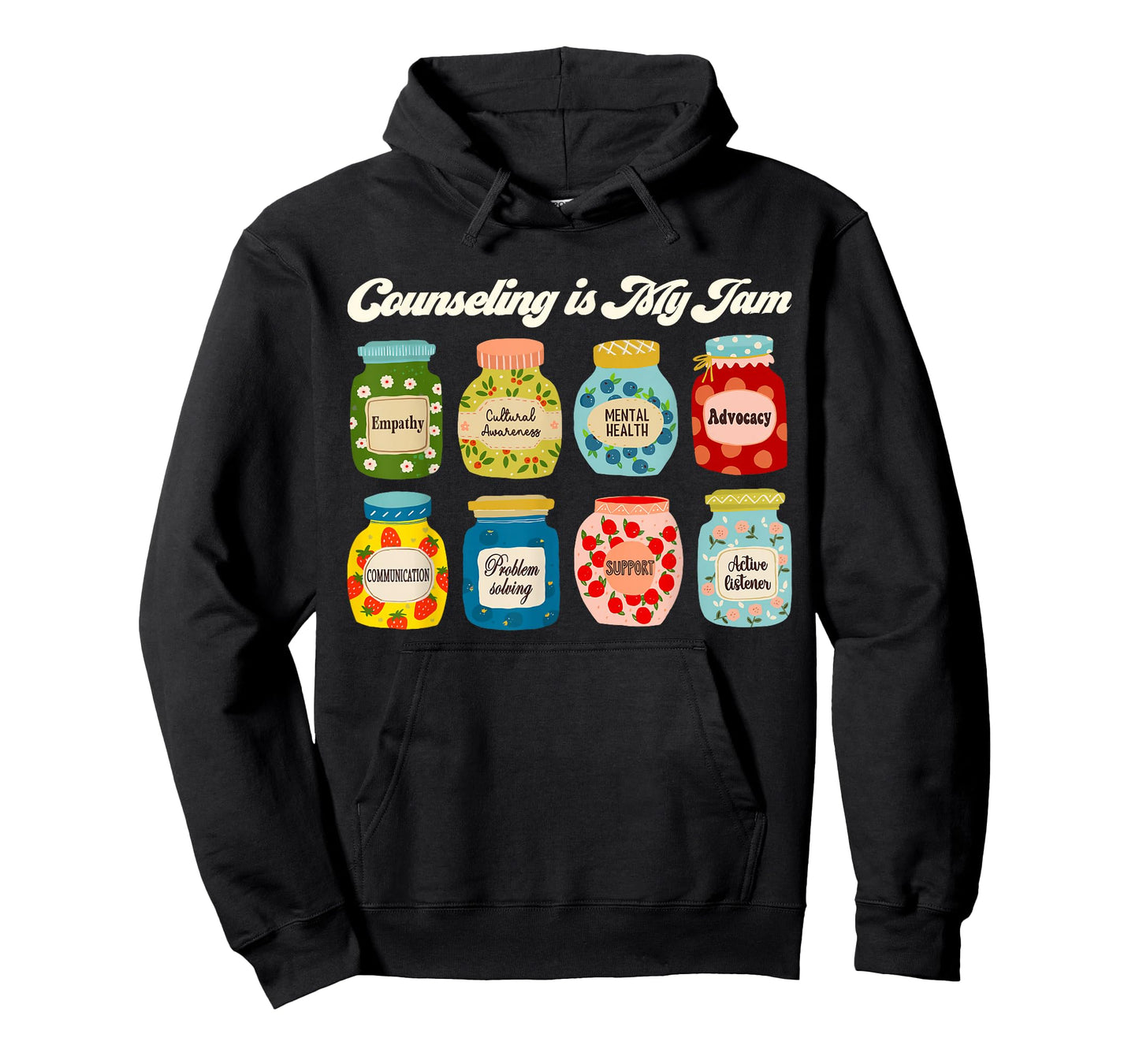Groovy Counseling is My Jam School Psychologist Counselor T-Shirt